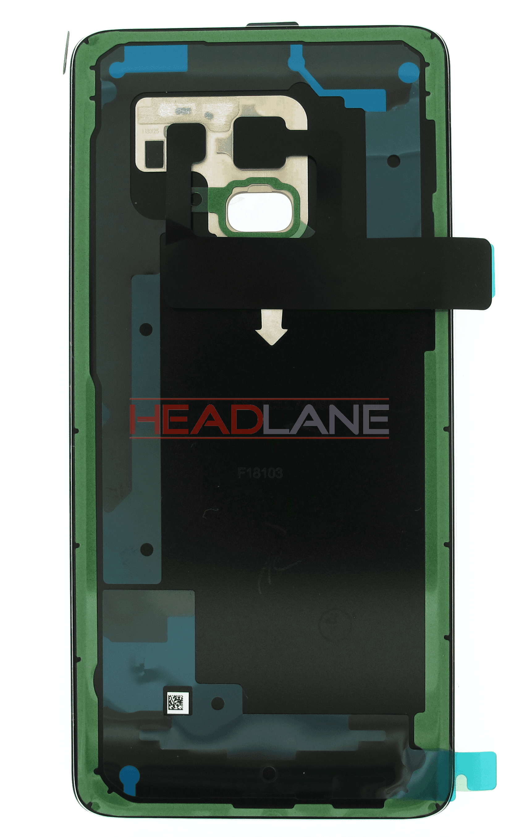 Samsung SM-A530 Galaxy A8 (2018) Battery Cover - Blue - view 2