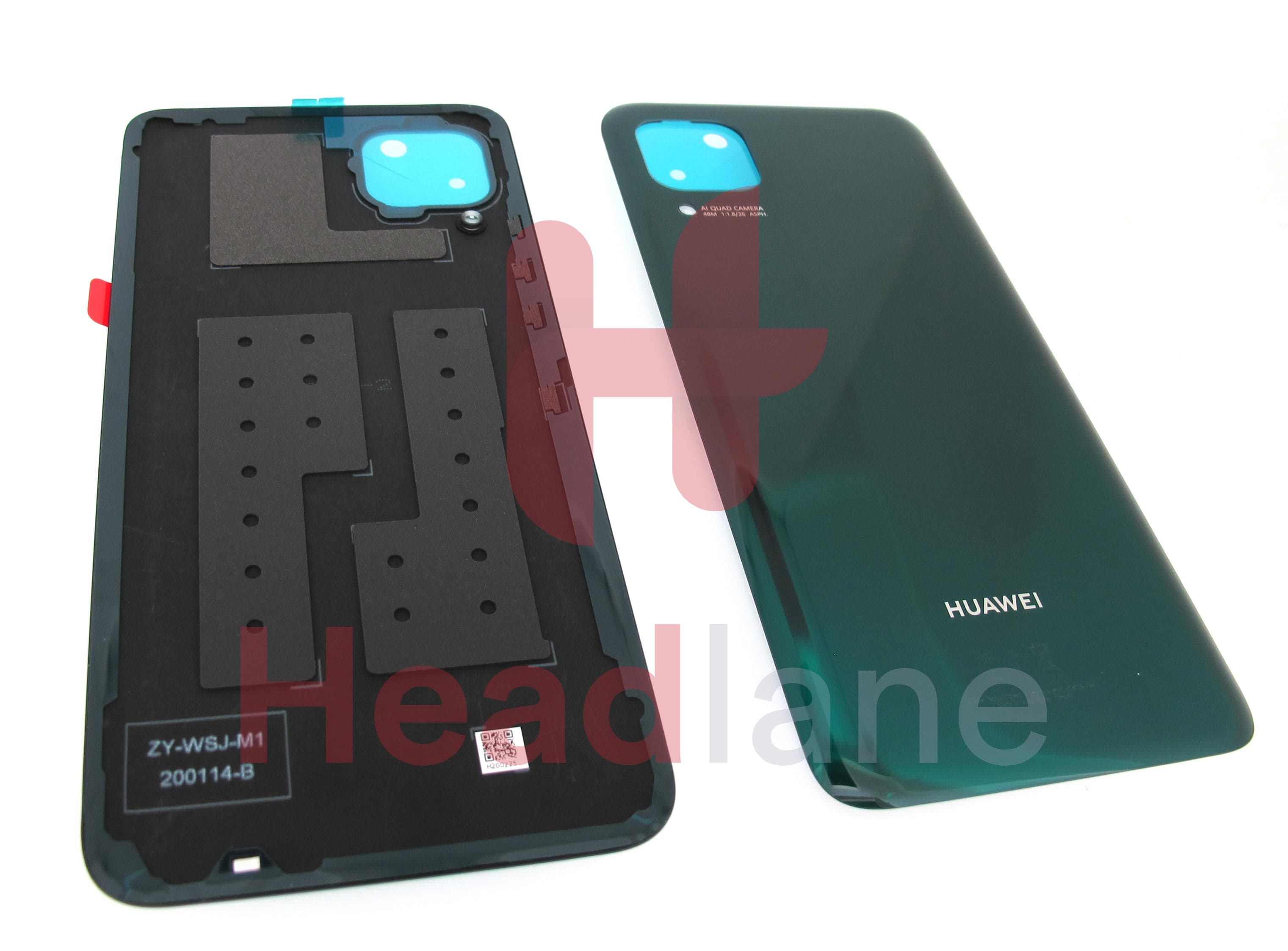 Huawei P40 Lite Back / Battery Cover - Crush Green - view 2