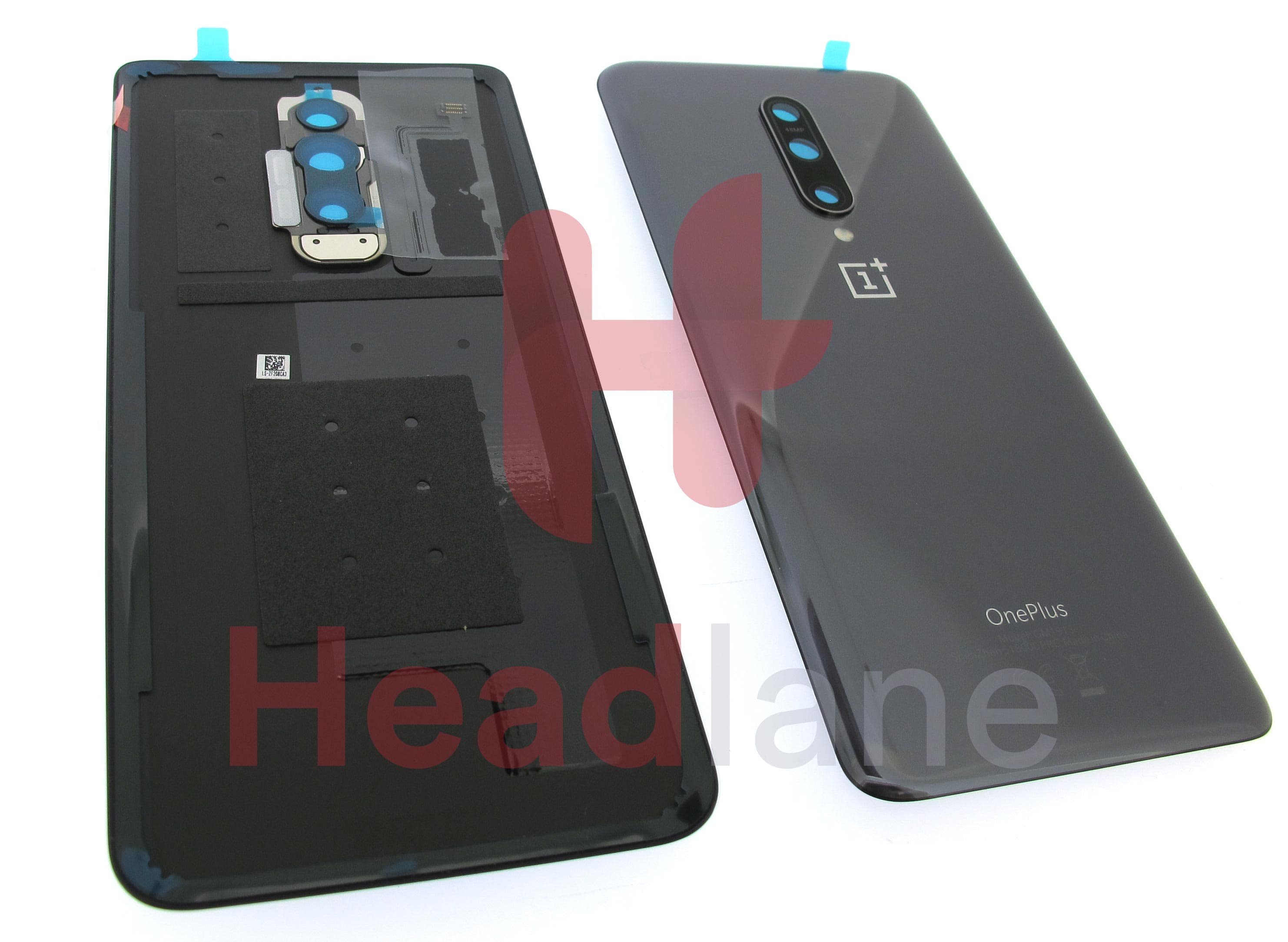 OnePlus 7 Pro Back / Battery Cover - Mirror Grey - view 2