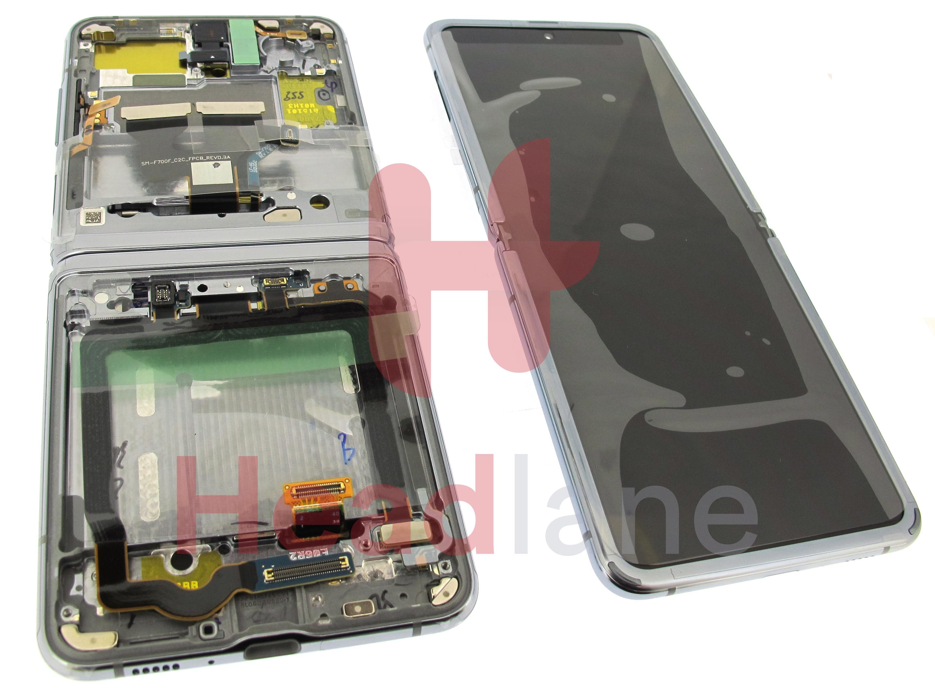 Samsung SM-F700 Galaxy Z Flip LCD Display / Screen + Touch - Thom Browne - view 2