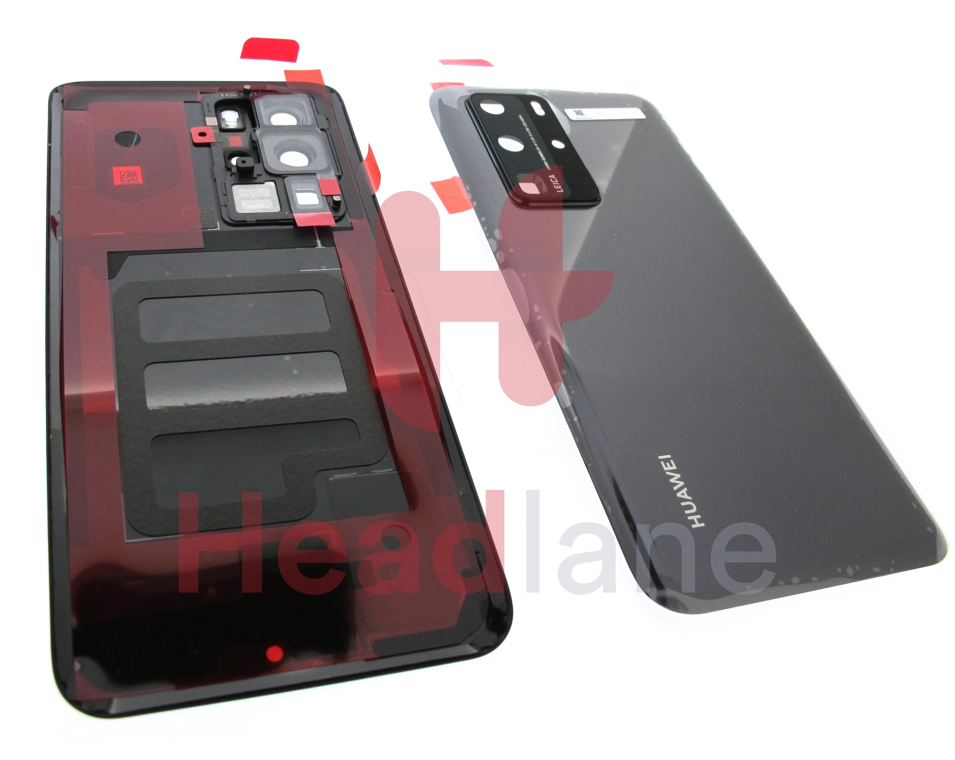 Huawei P40 Pro Back / Battery Cover - Black - view 2