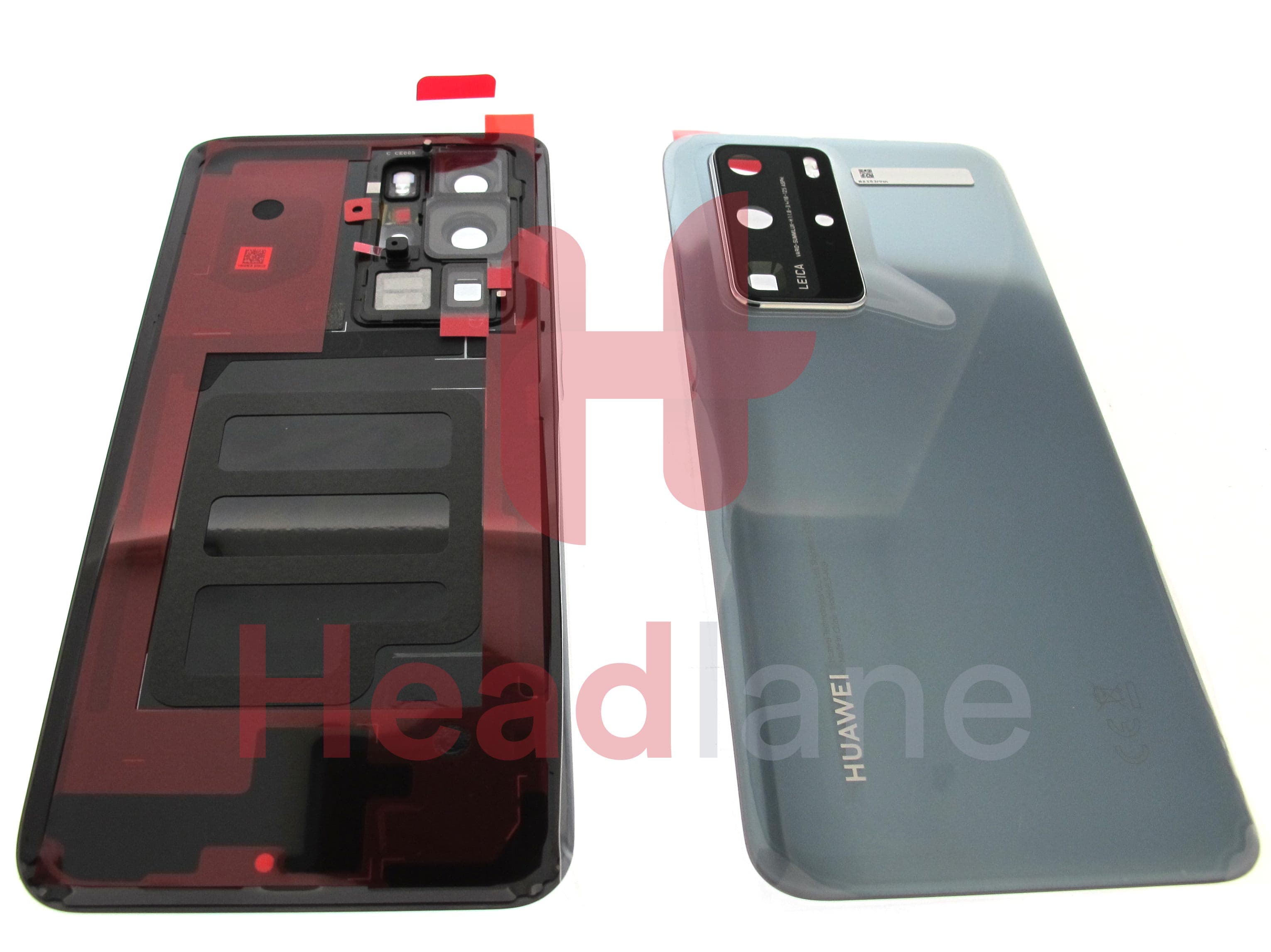 Huawei P40 Pro Back / Battery Cover - Silver Frost - view 2