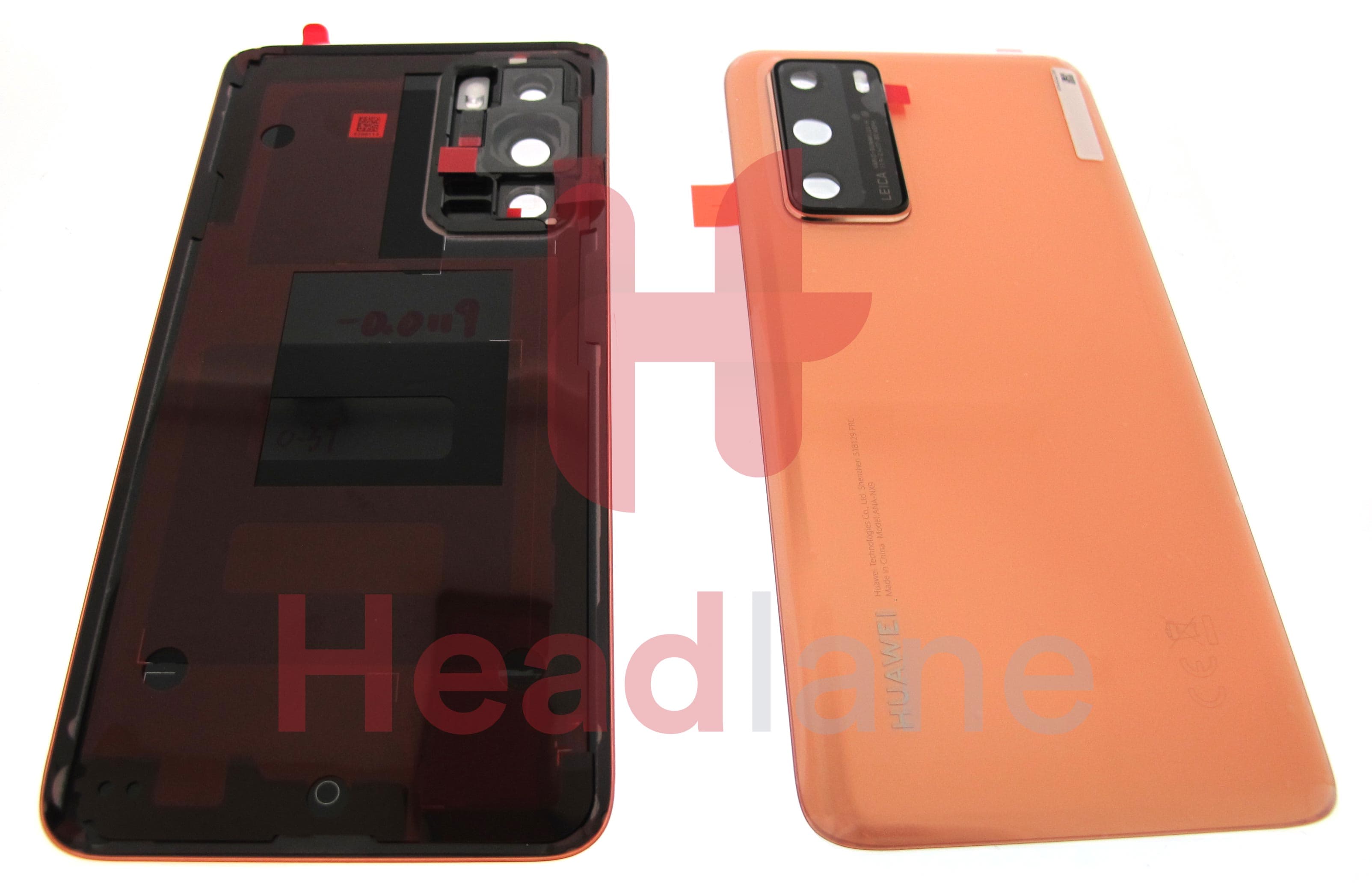 Huawei P40 Back / Battery Cover - Blush Gold - view 2