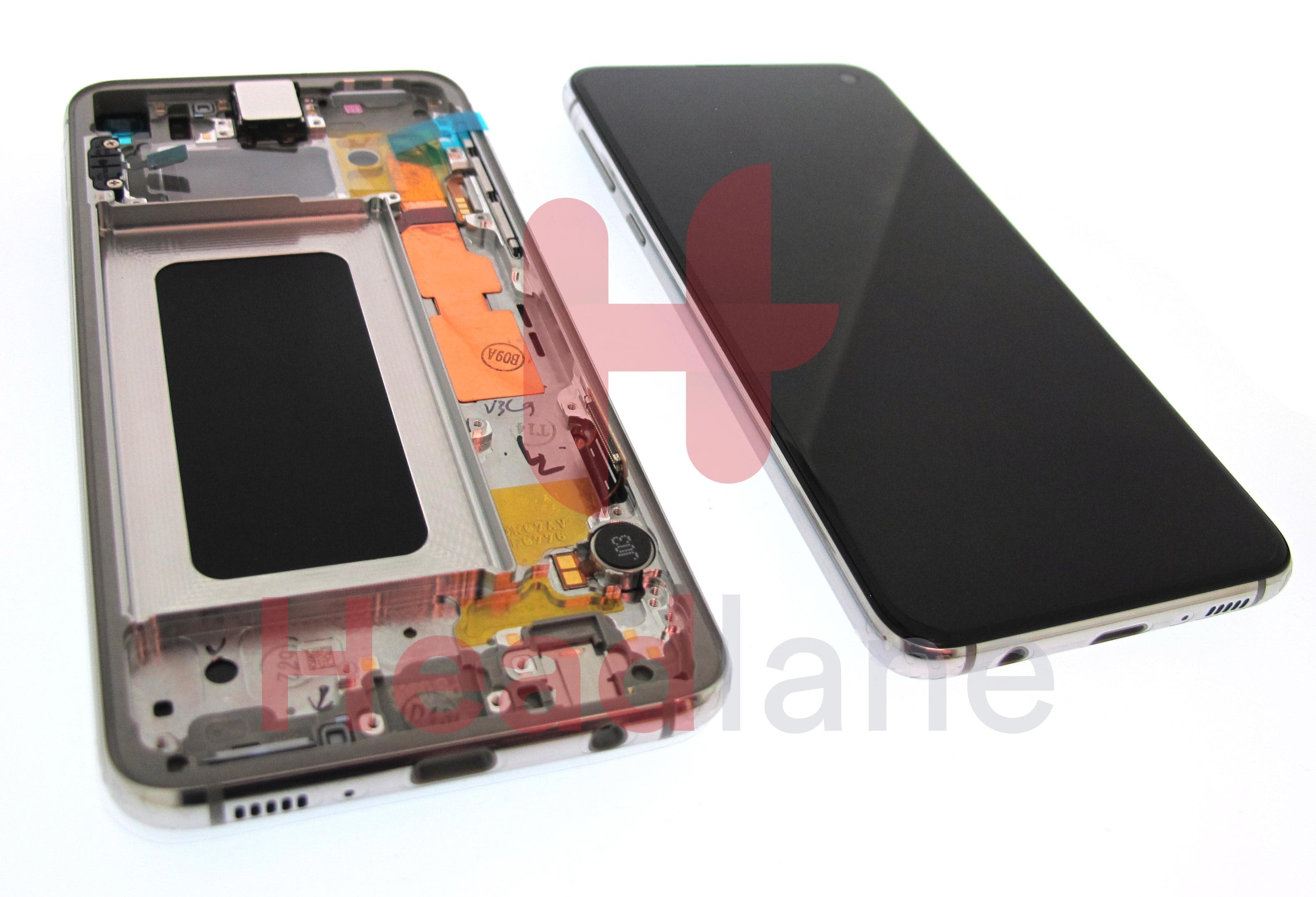 Samsung SM-G970 Galaxy S10E LCD Display / Screen + Touch - Silver - view 2