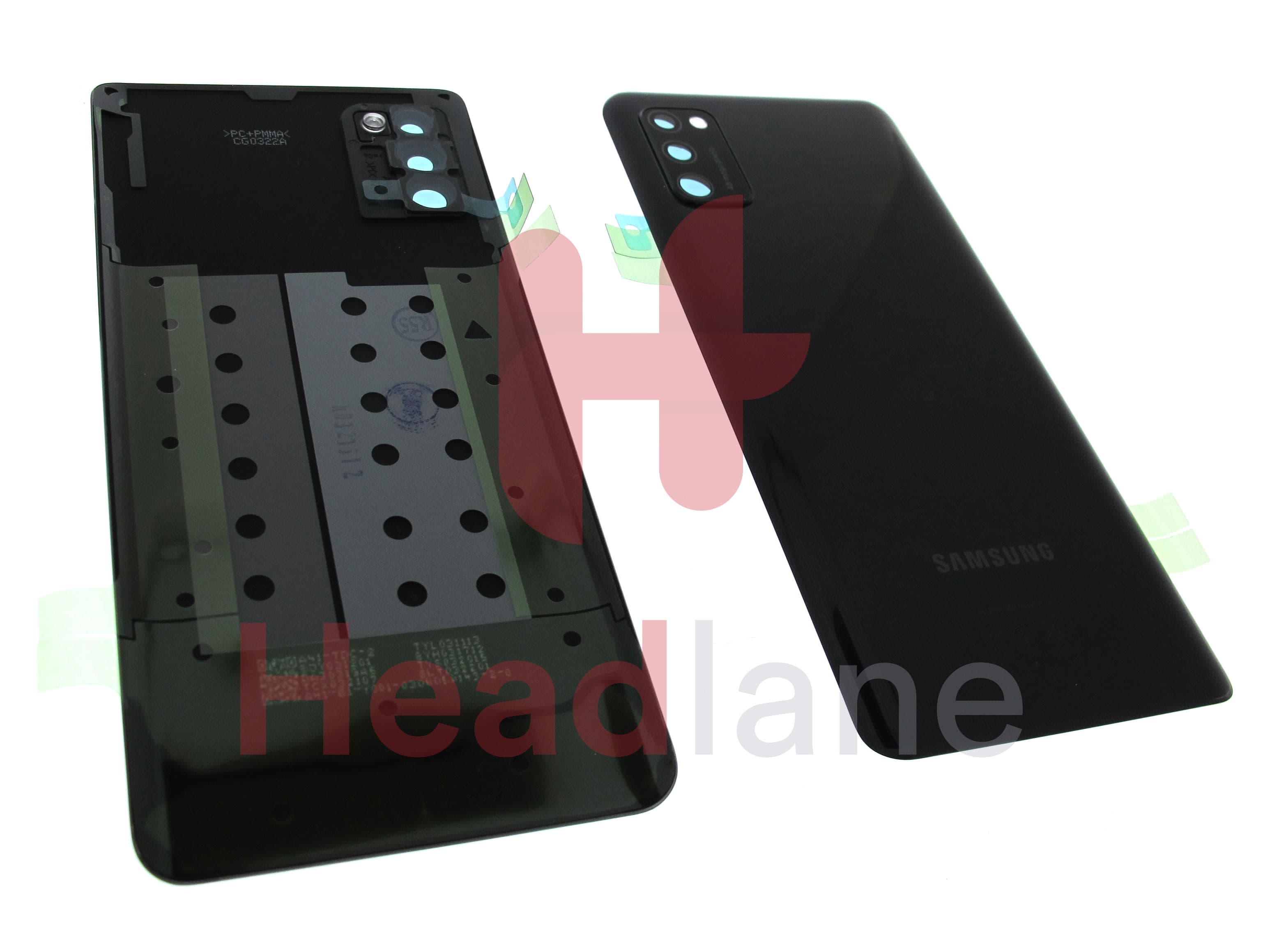 Samsung SM-A415 Galaxy A41 Back / Battery Cover - Black - view 2