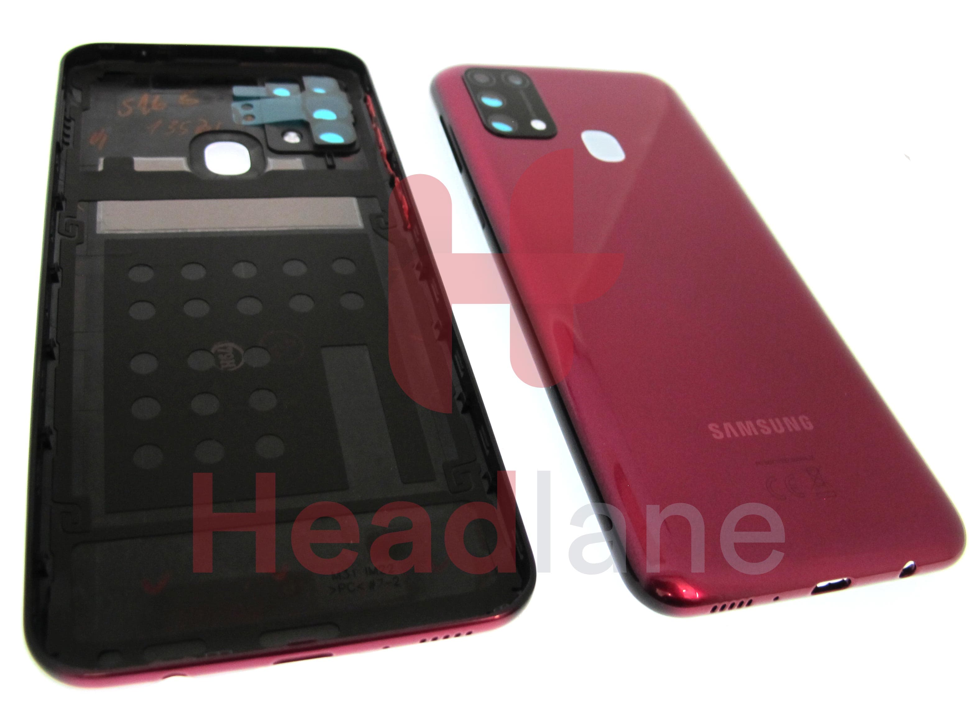 Samsung SM-M315 Galaxy M31 Back / Battery Cover - Red - view 2