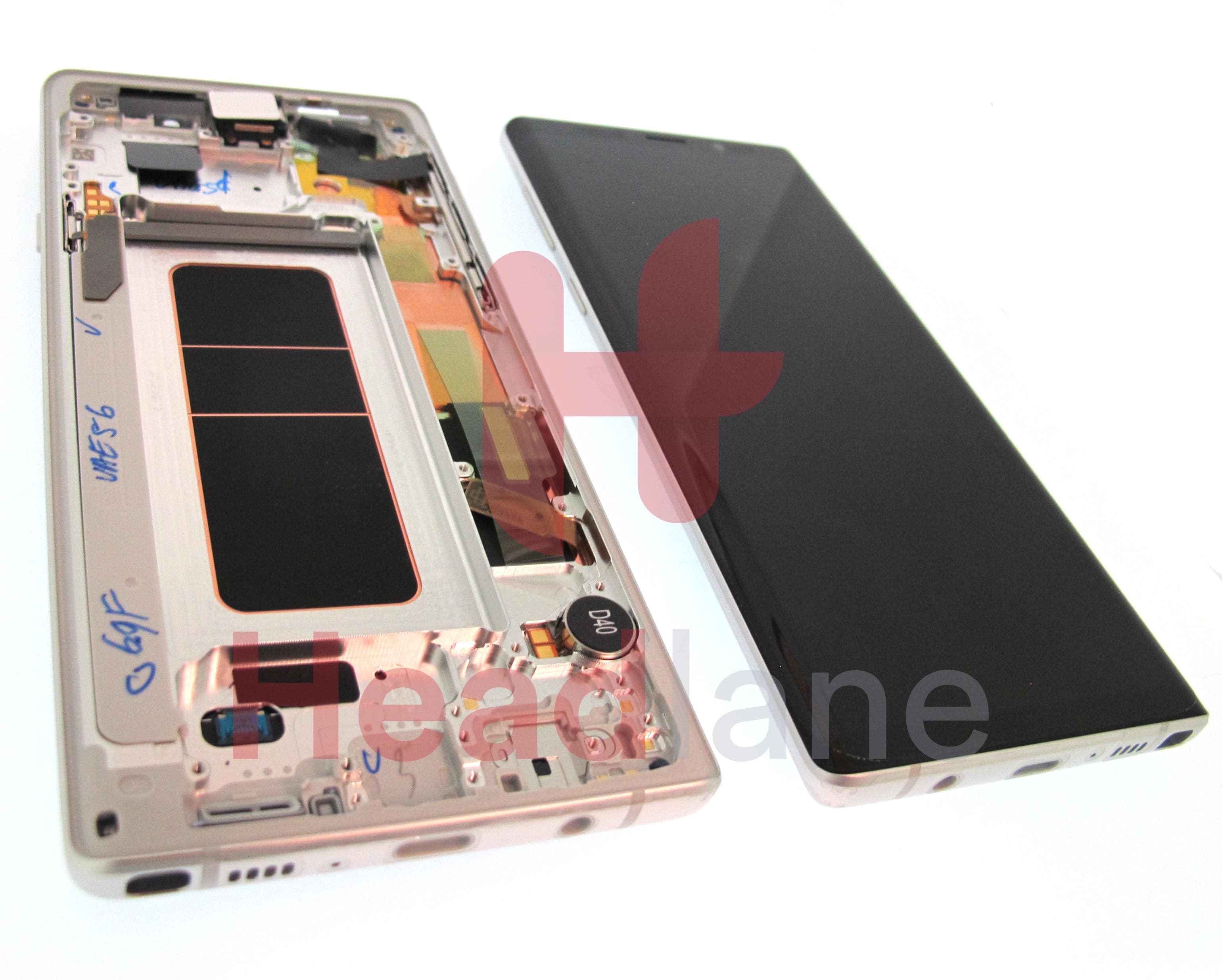 Samsung SM-N960 Galaxy Note 9 LCD Display / Screen + Touch - White - view 2