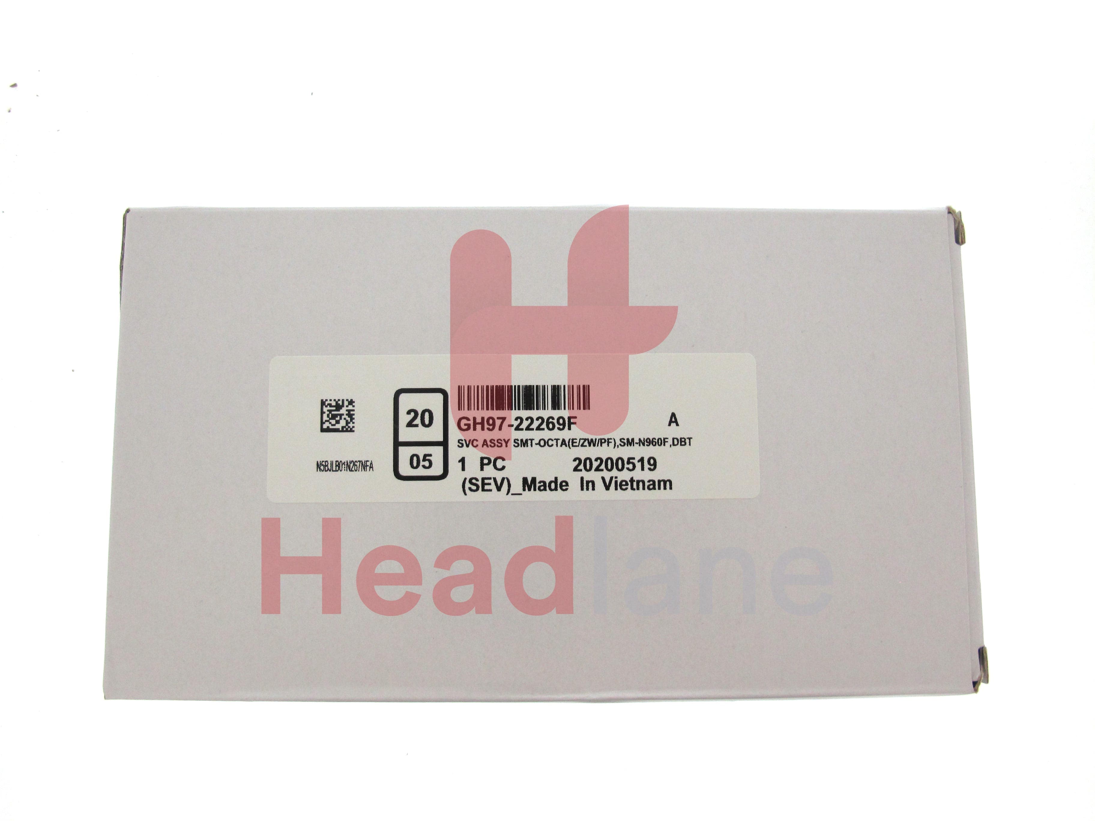 Samsung SM-N960 Galaxy Note 9 LCD Display / Screen + Touch - White - view 3