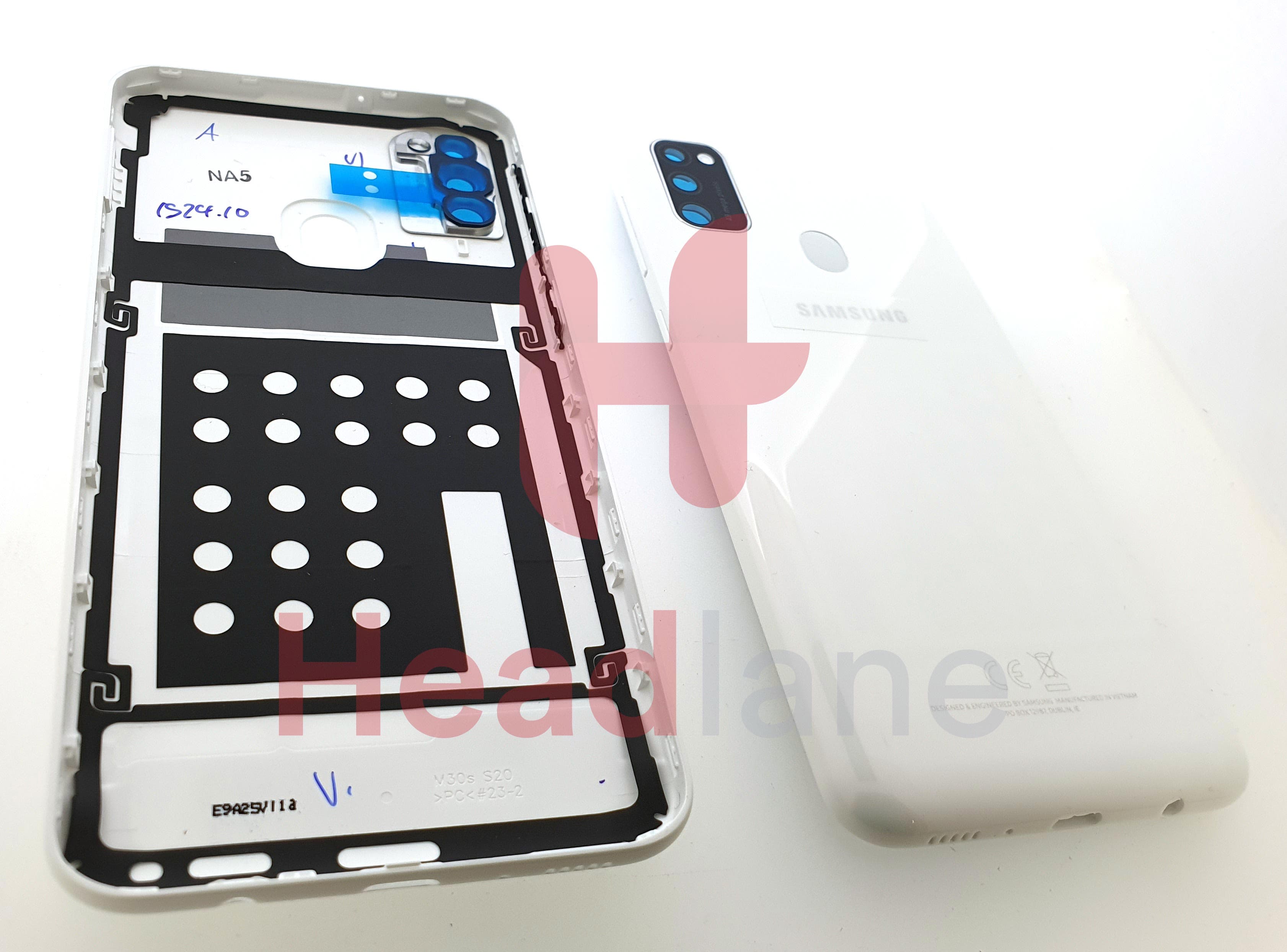 Samsung SM-M307 Galaxy M30s Back / Battery Cover - White - view 2