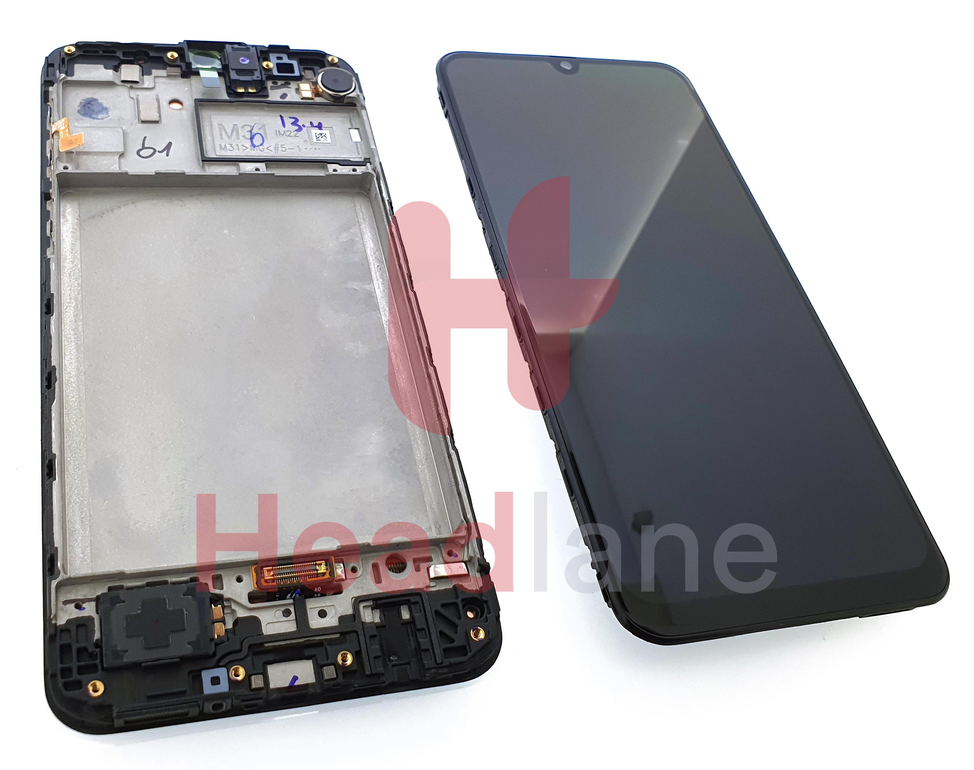 Samsung SM-M315 Galaxy M31 LCD Display / Screen + Touch - view 2