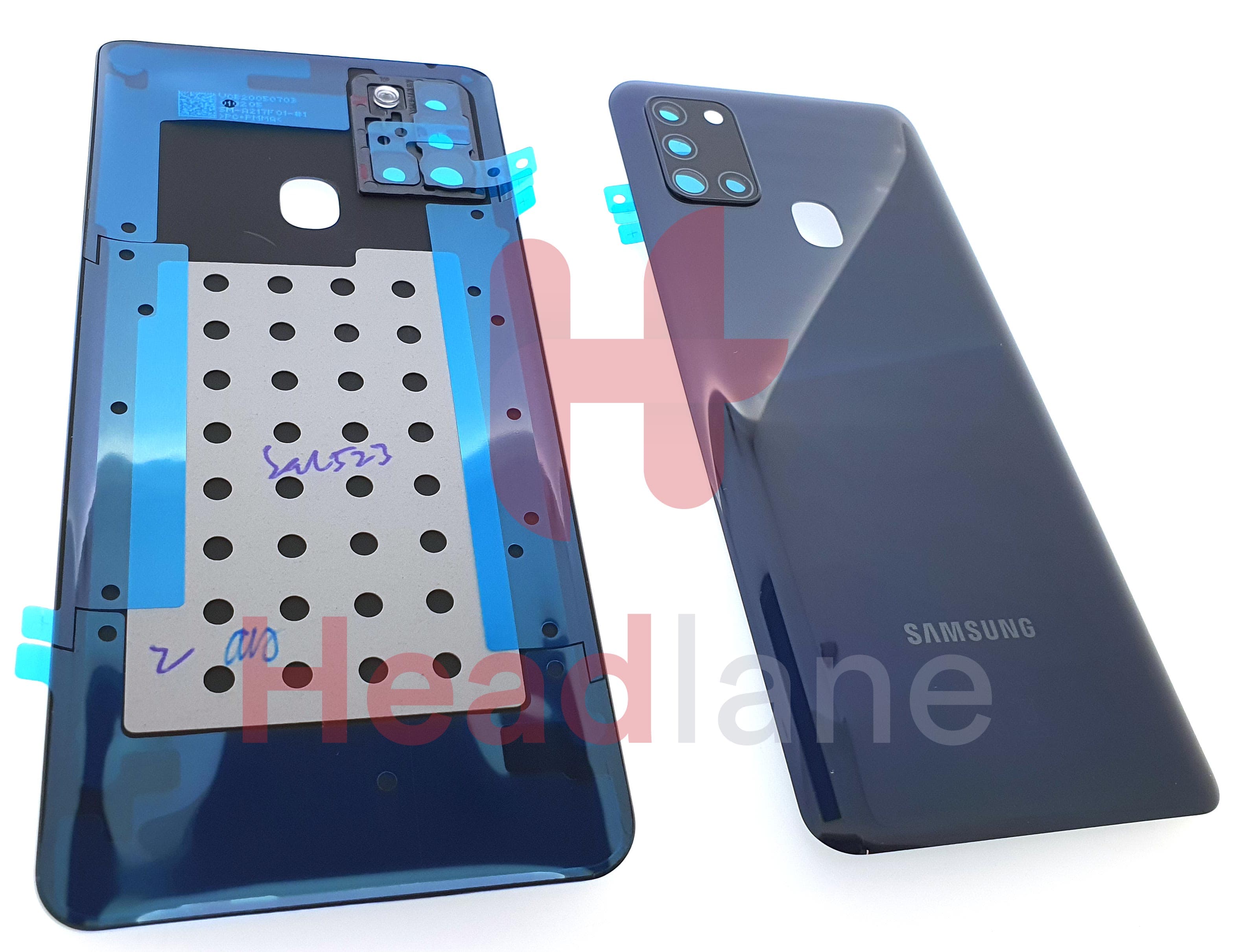 Samsung SM-A217 Galaxy A21s Back / Battery Cover - Black - view 2