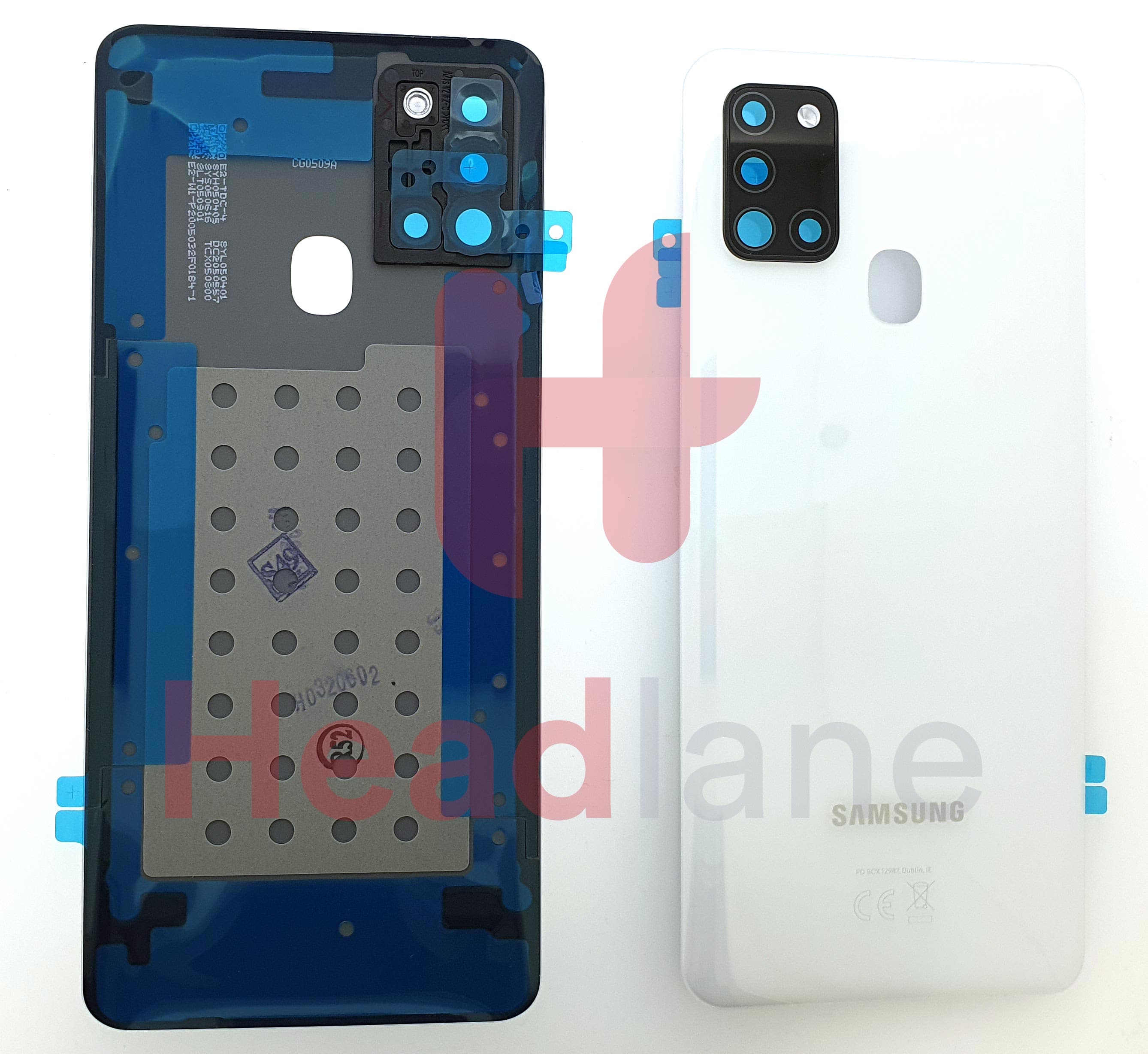 Samsung SM-A217 Galaxy A21s Back / Battery Cover - White - view 2