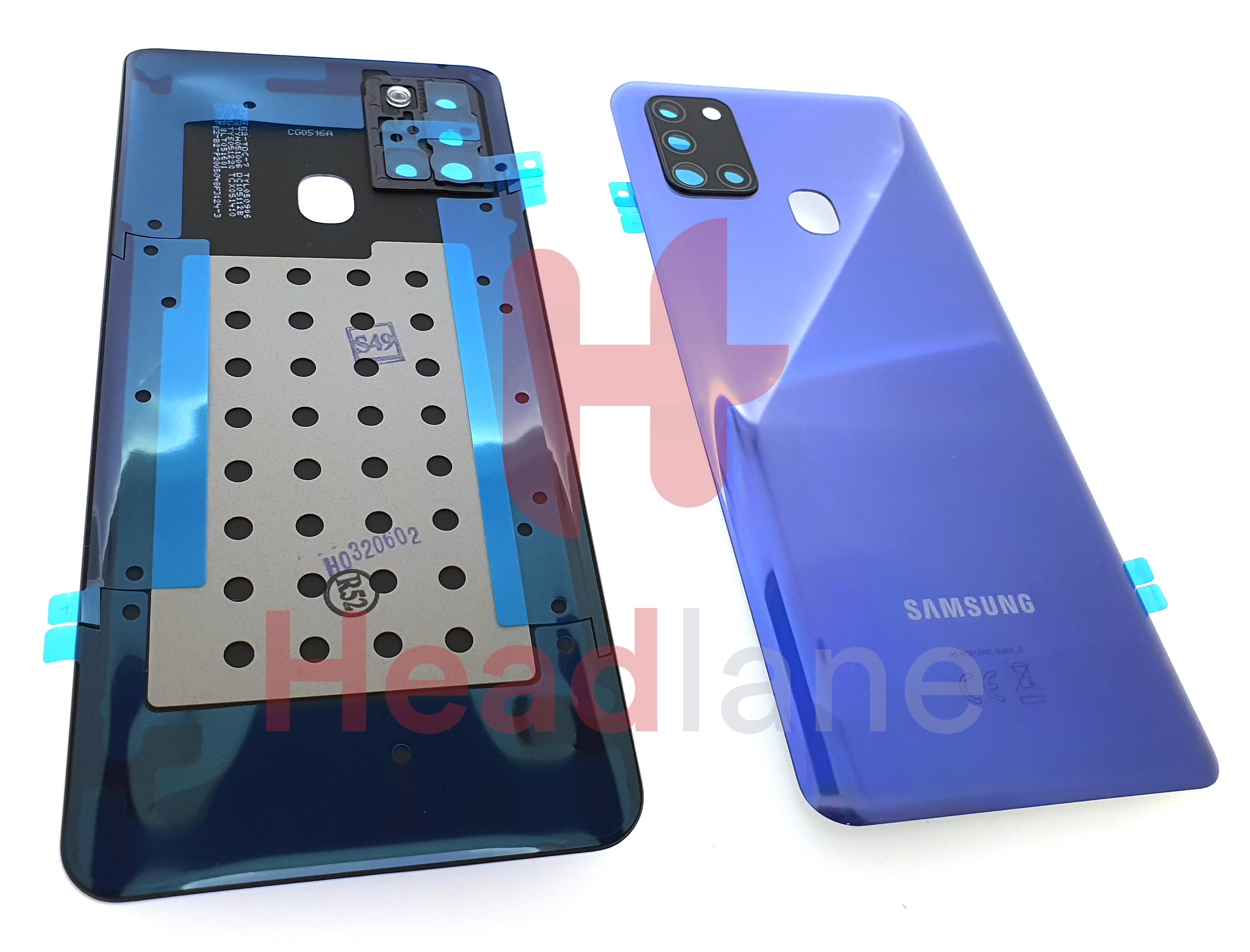 Samsung SM-A217 Galaxy A21s Back / Battery Cover - Blue - view 2