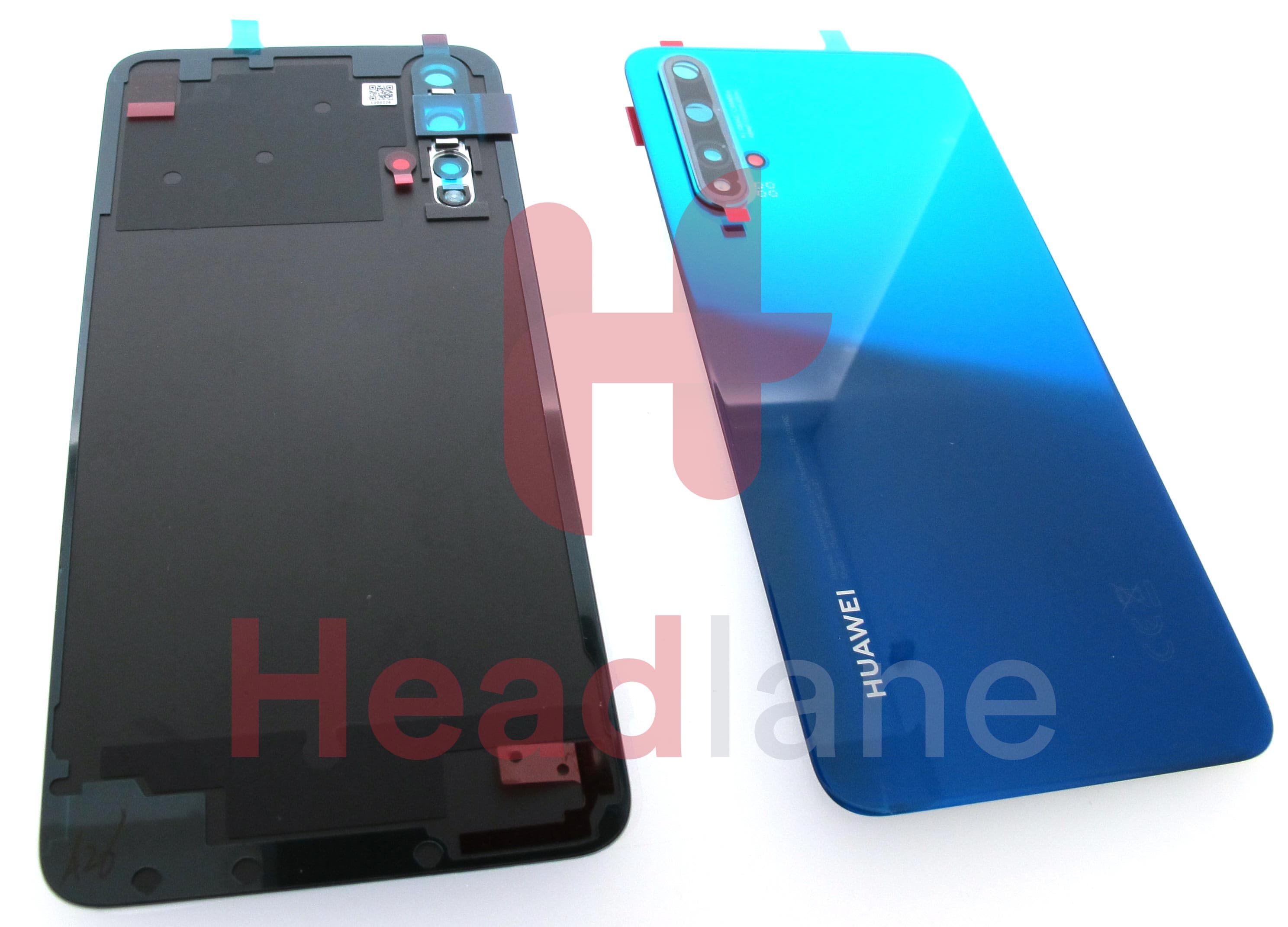 Huawei Nova 5T Back / Battery Cover - Blue - view 2