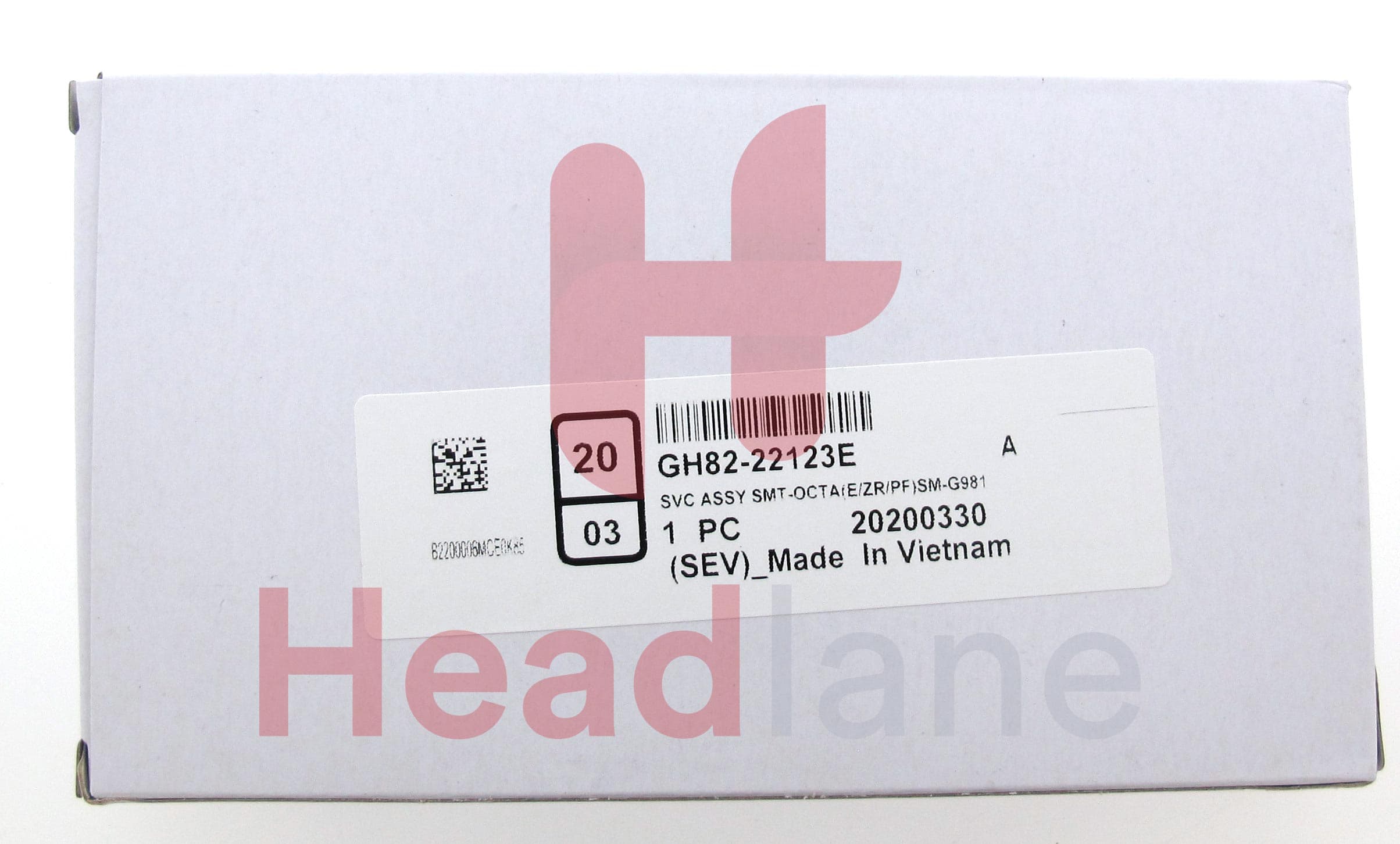 Samsung SM-G980 Galaxy S20 LCD Display / Screen + Touch - Red - view 3