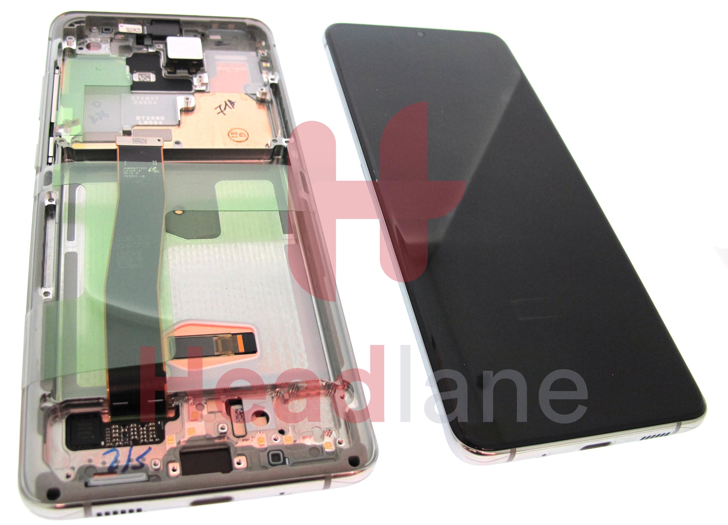 Samsung SM-G988 Galaxy S20 Ultra LCD Display / Screen + Touch - White - view 2