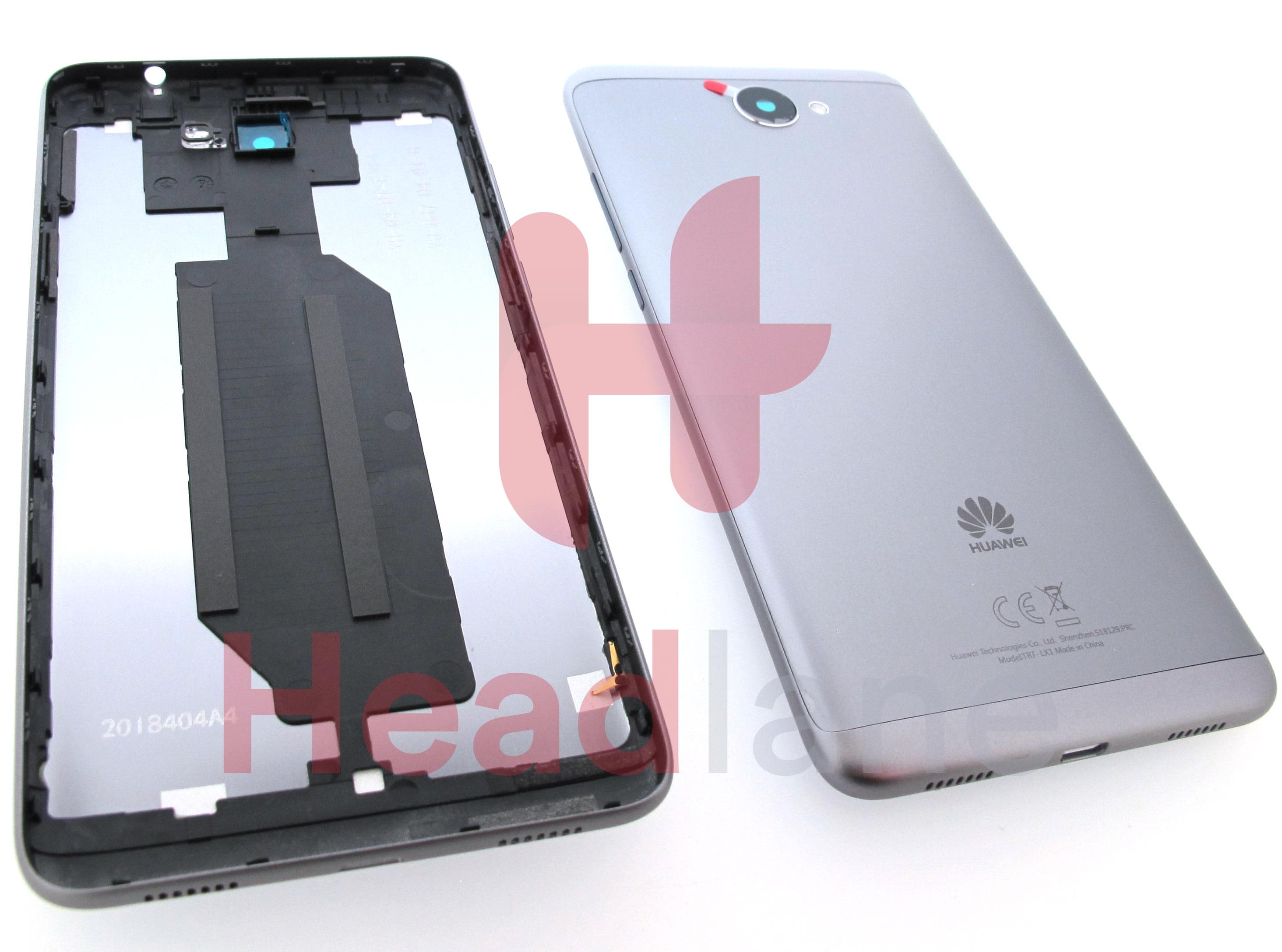 Huawei Y7 (2017) Back / Battery Cover - Grey - view 2