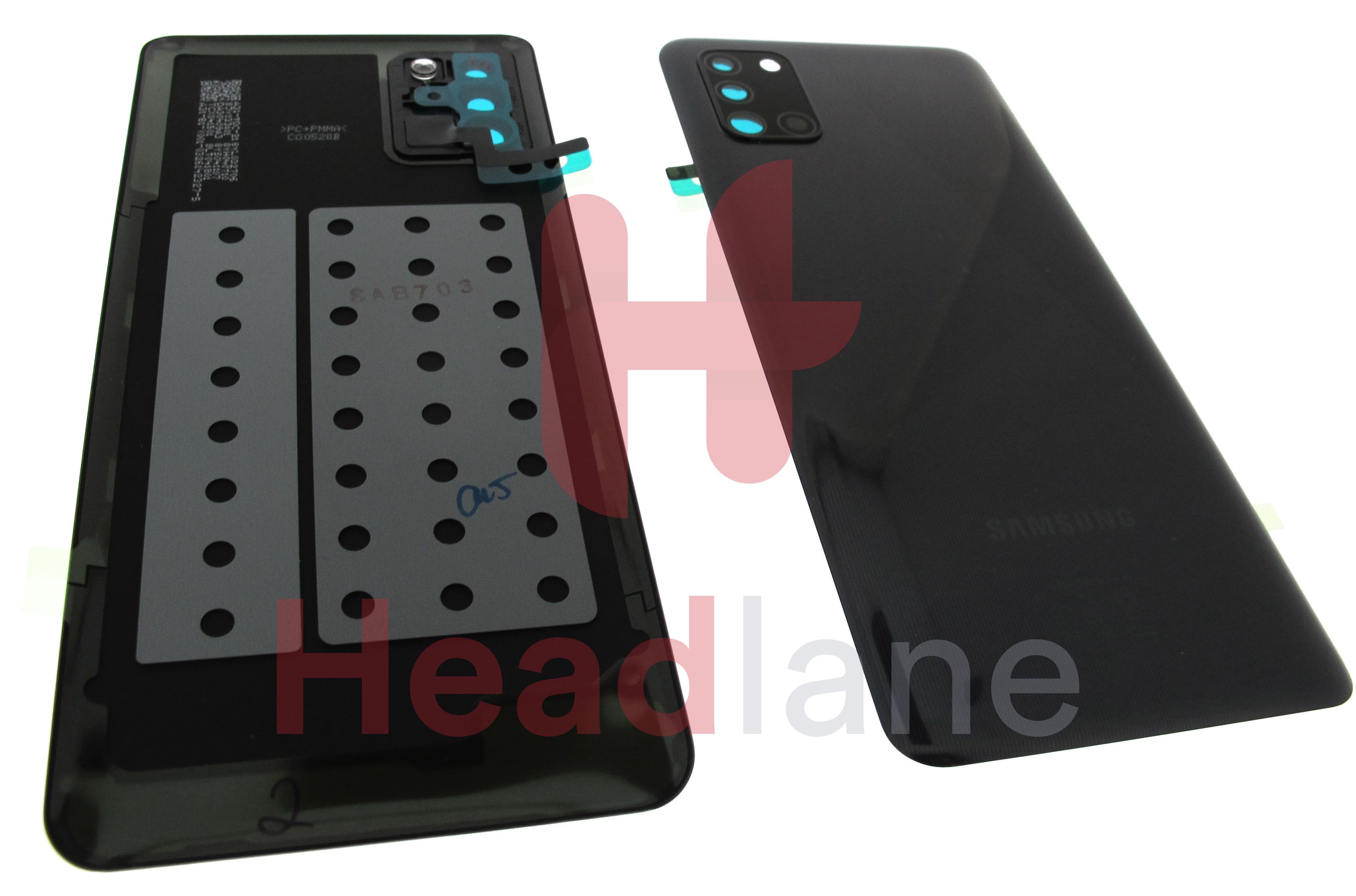 Samsung SM-A315 Galaxy A31 Back / Battery Cover - Black - view 2