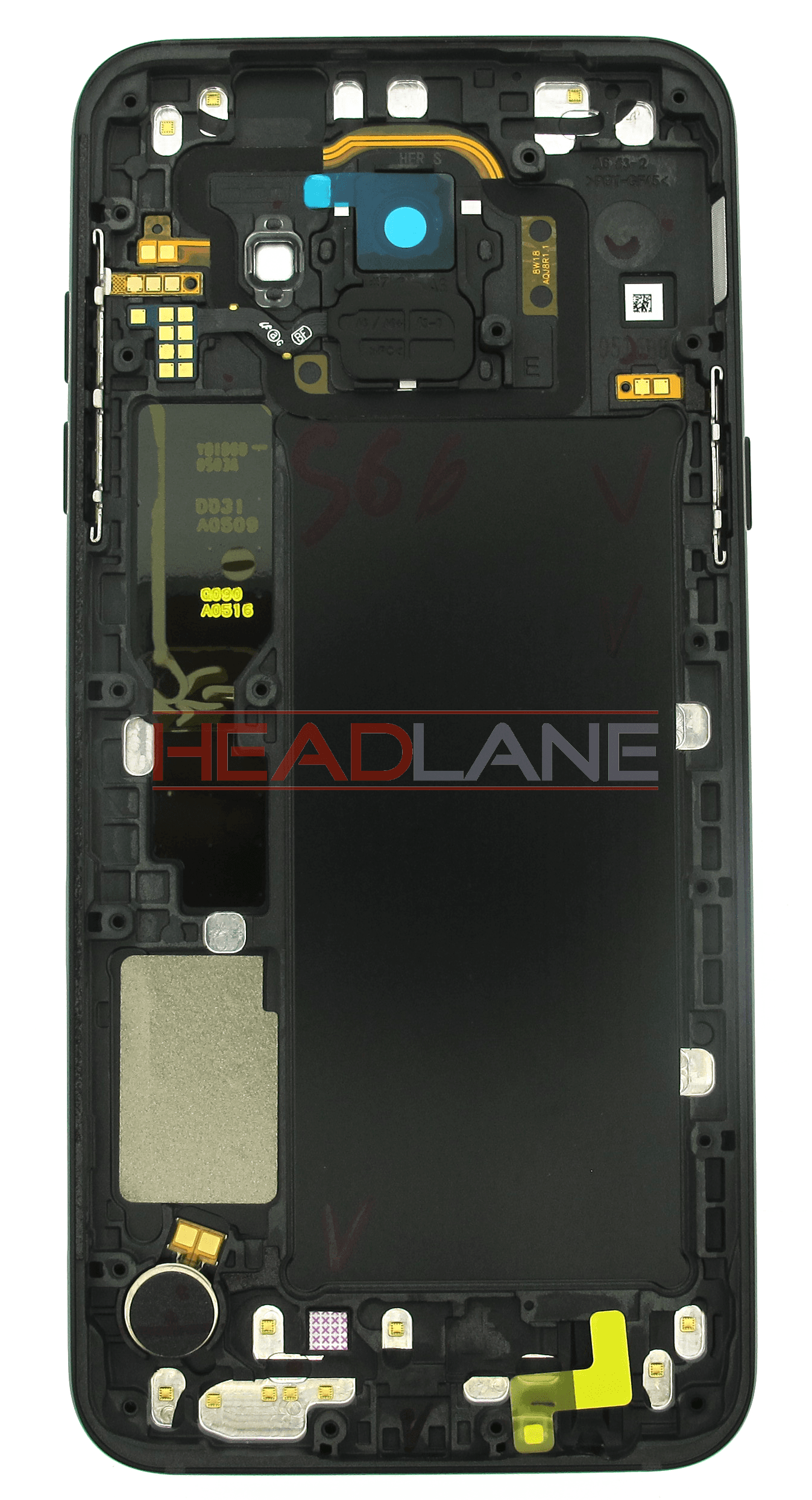 Samsung SM-A600 Galaxy A6 (2018) Battery Cover - Black - view 2