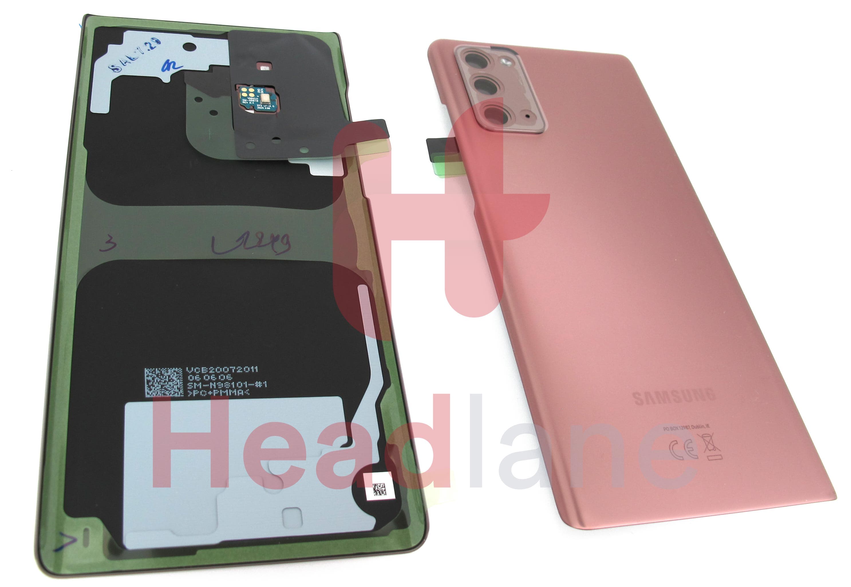 Samsung SM-N981 Galaxy Note 20 5G Back / Battery Cover - Bronze - view 2