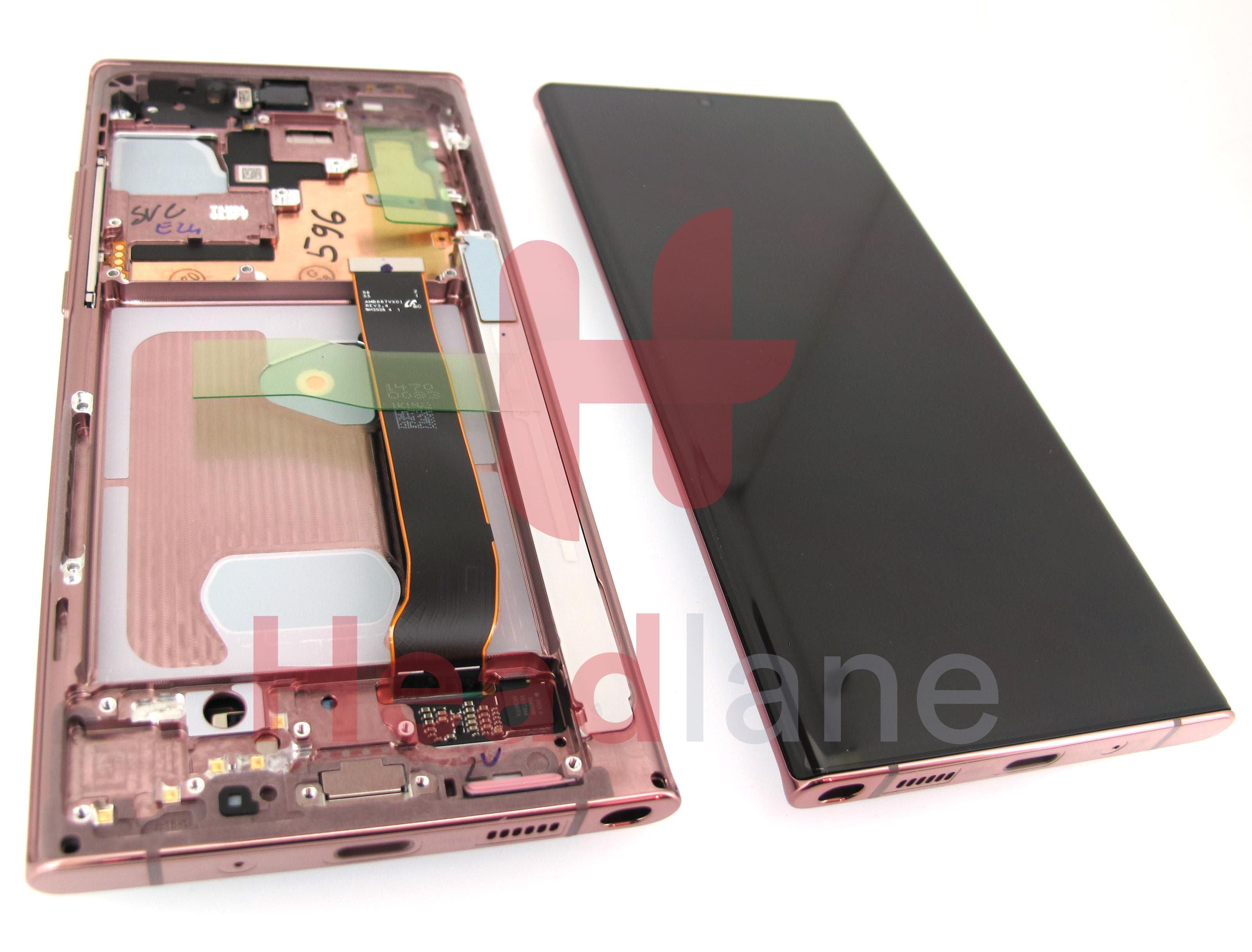 Samsung SM-N986 N985 Galaxy Note 20 Ultra 5G /4G LCD Display / Screen + Touch - Bronze - view 2