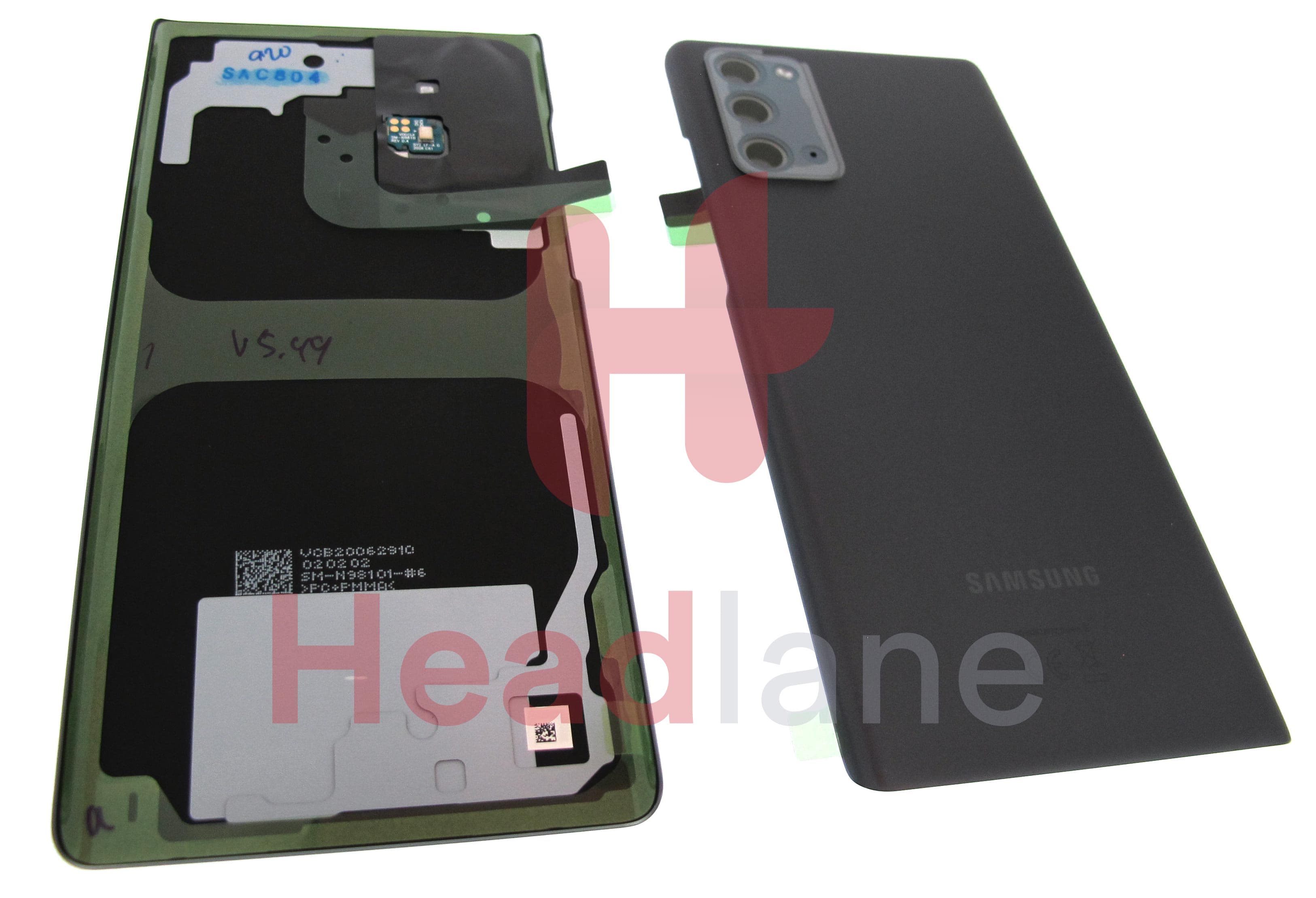 Samsung SM-N981 Galaxy Note 20 5G Back / Battery Cover - Grey - view 2