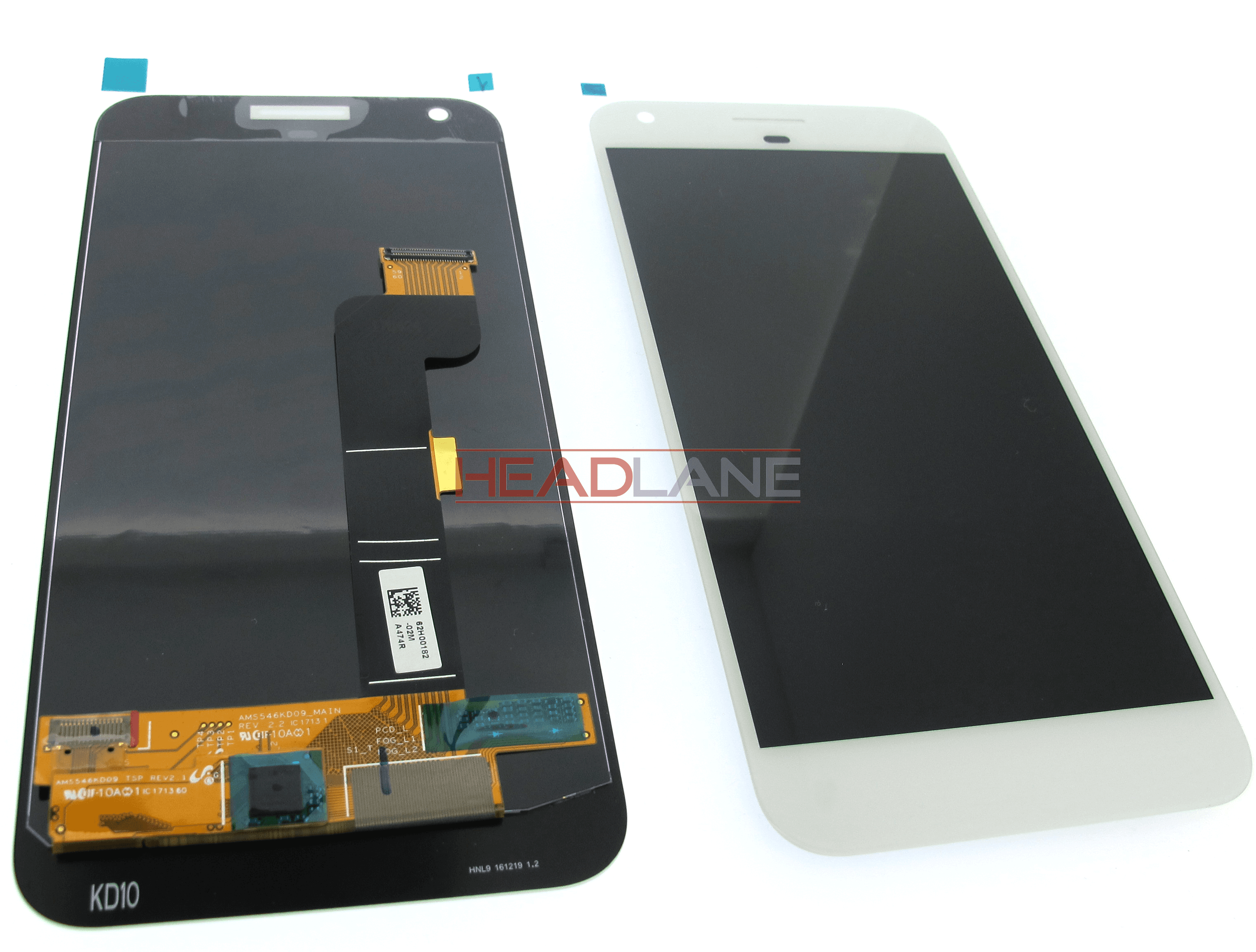 Google Pixel XL G-2PW2200 LCD Display / Screen + Touch - Silver - view 2