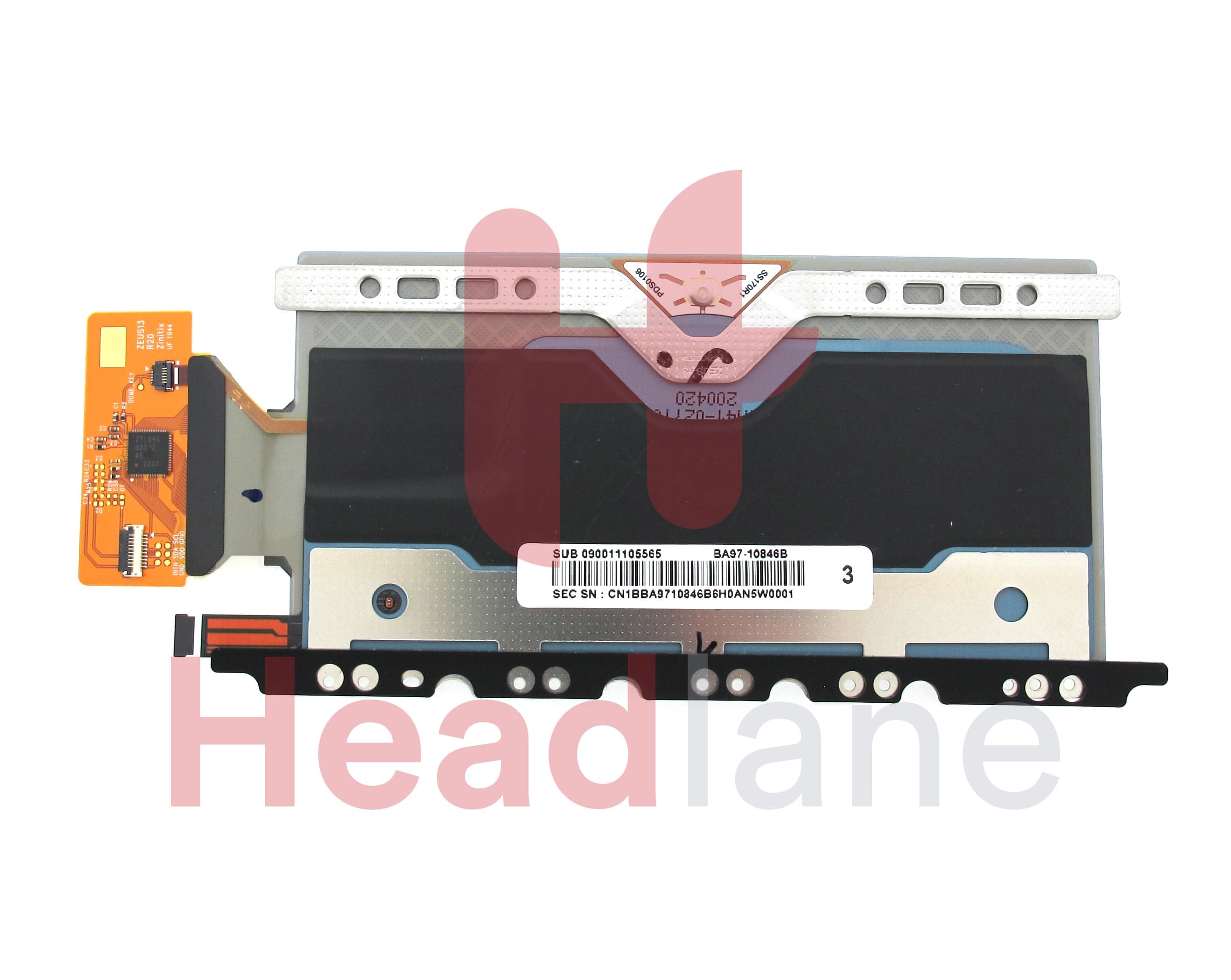 Samsung NP930QCG Galaxy Book Flex 13.3" Touchpad Assembly - Silver - view 2