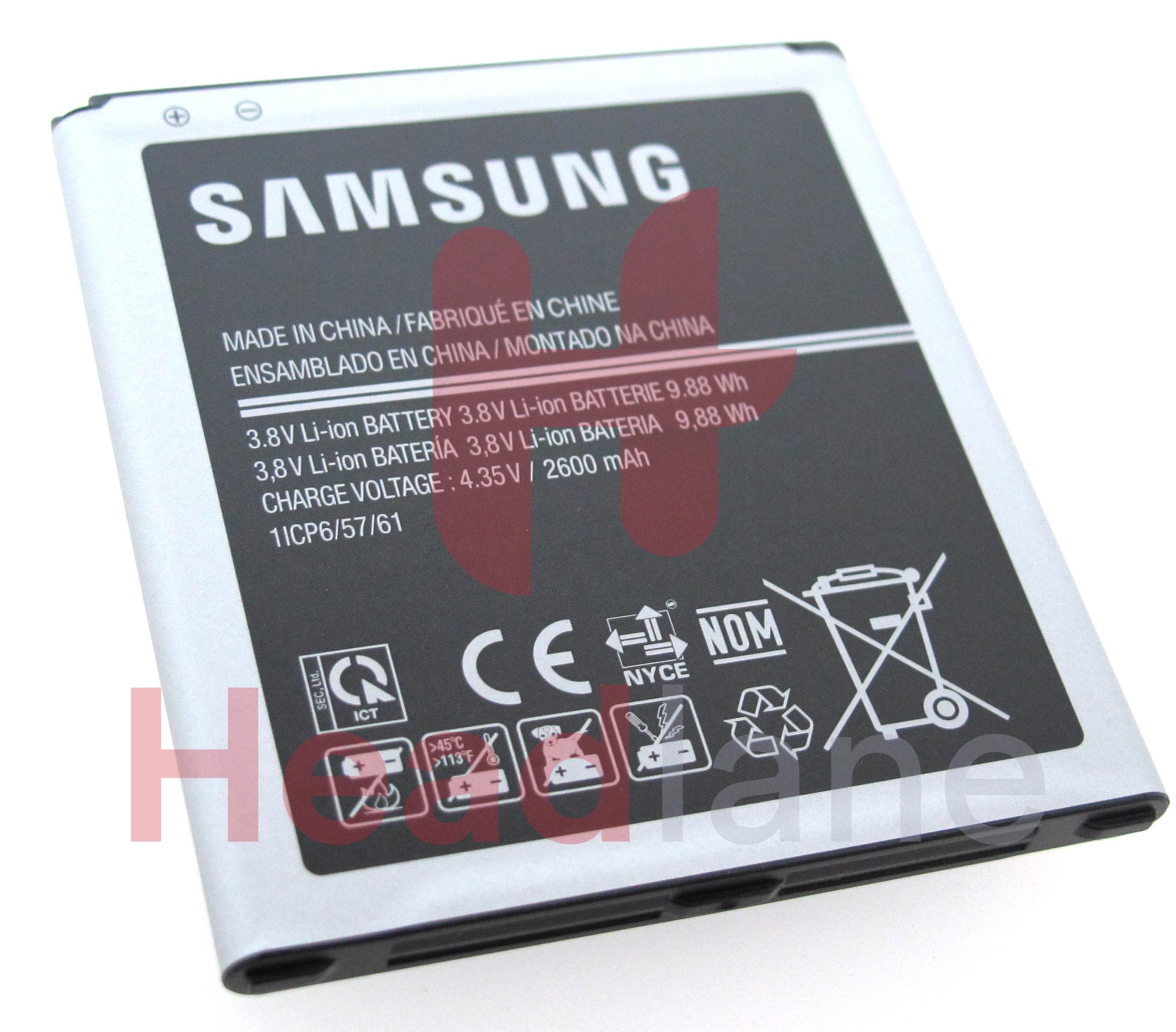 Samsung J500 A260 G530 J320 EB-BG530CBE 2600mAh Battery - view 2