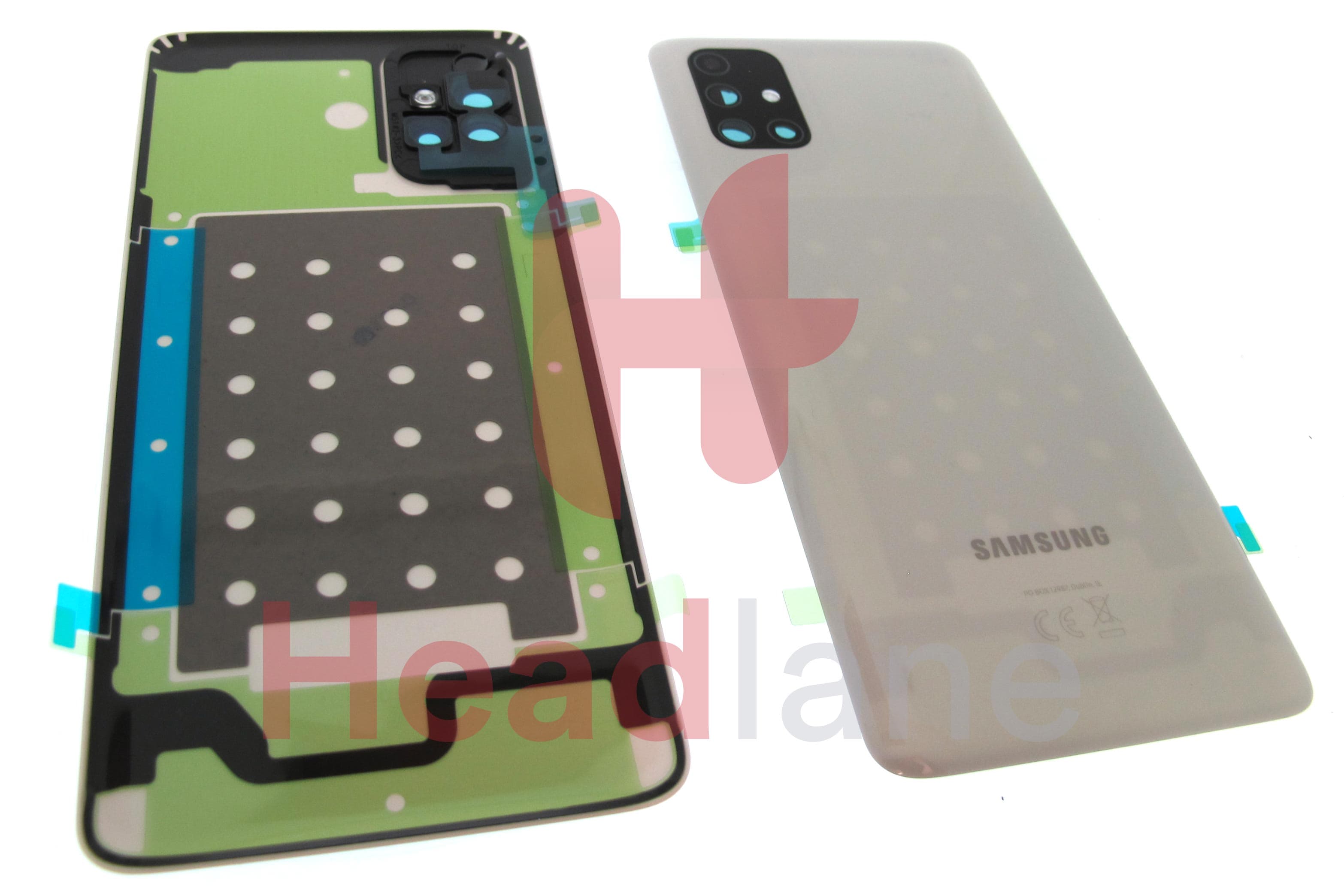 Samsung SM-M515 Galaxy M51 Back / Battery Cover - White - view 2