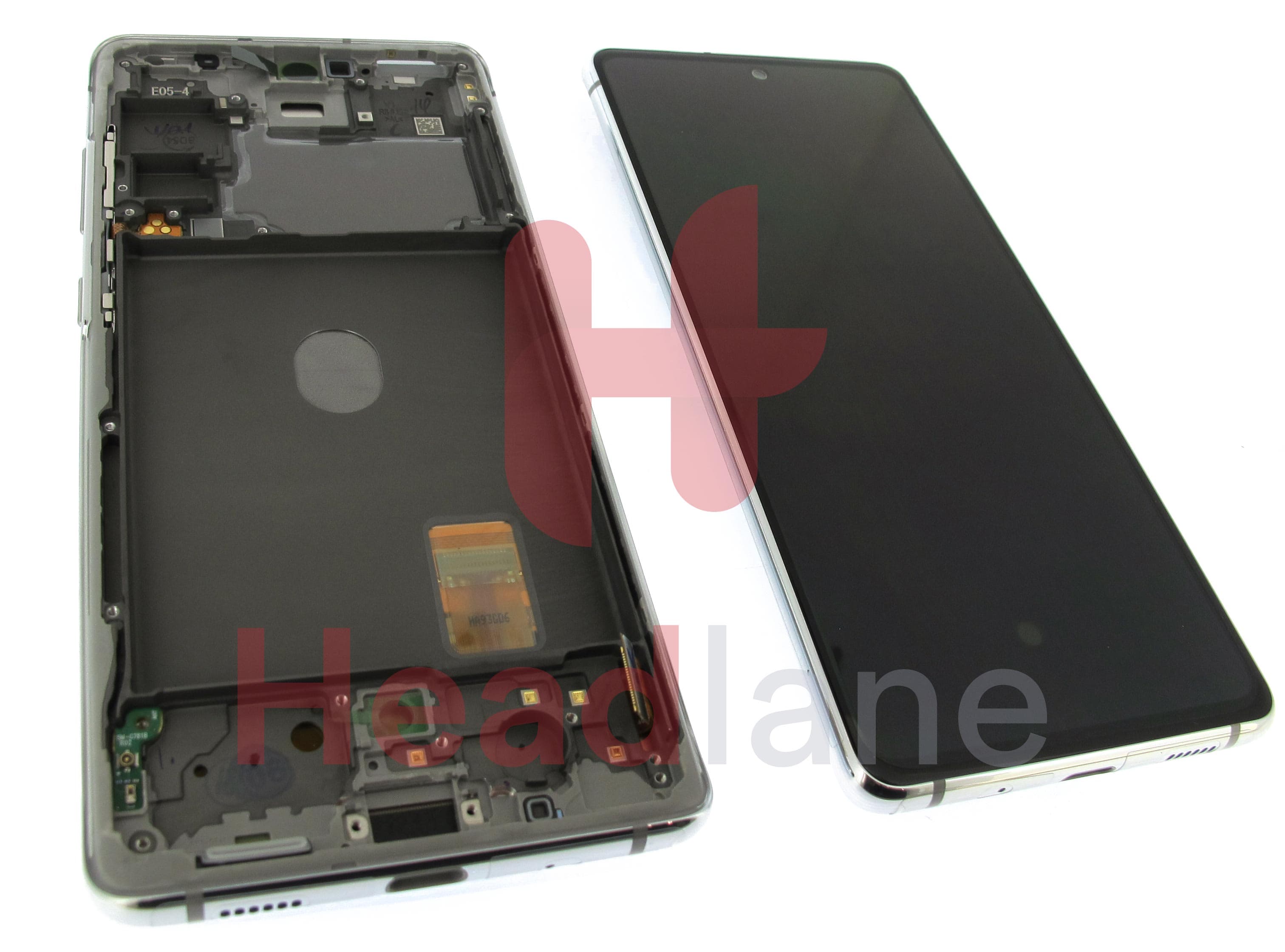 Samsung SM-G781 Galaxy S20 FE 5G LCD Display / Screen + Touch - Cloud White - view 2