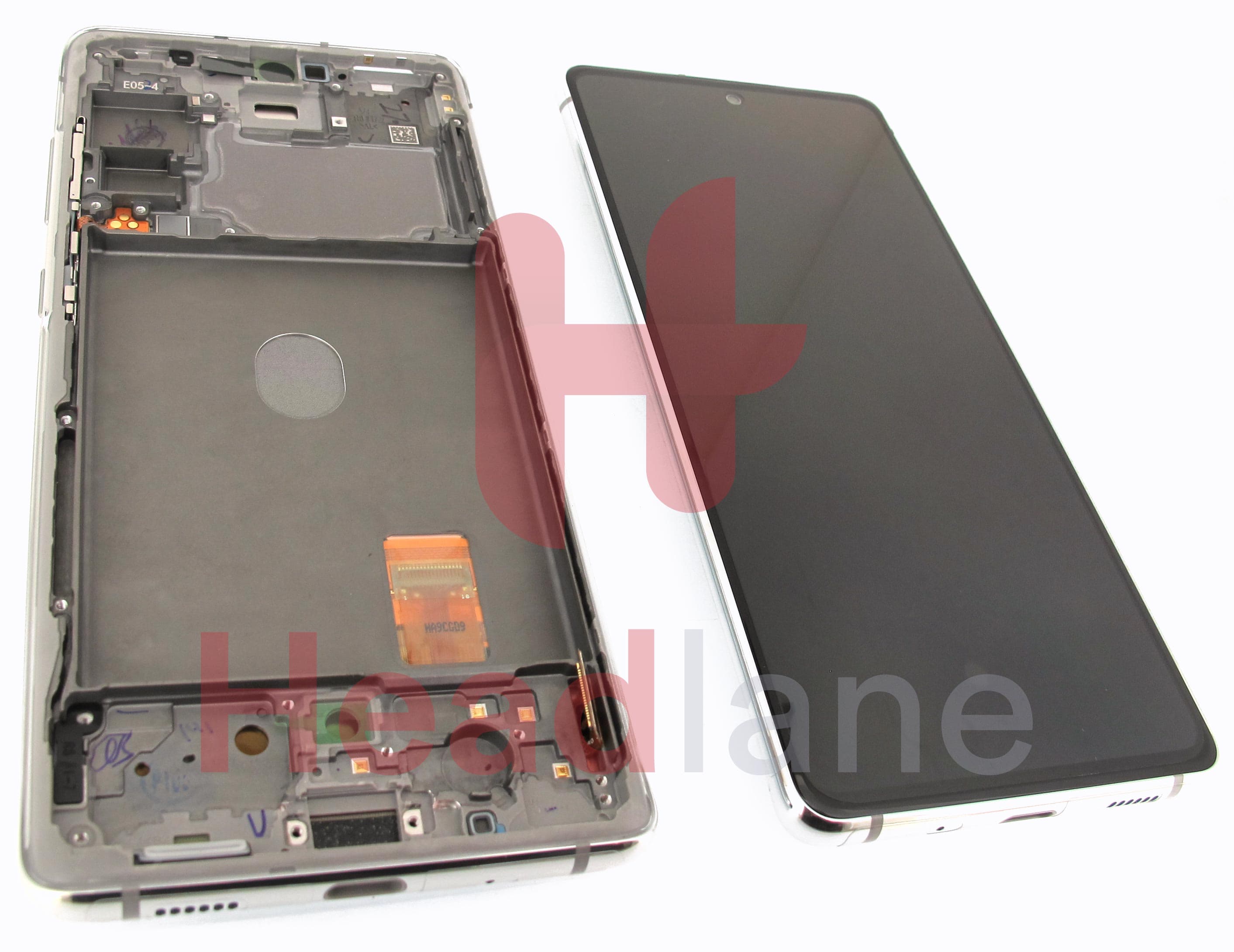 Samsung SM-G780 Galaxy S20 FE 4G LCD Display / Screen + Touch - Cloud White - view 2