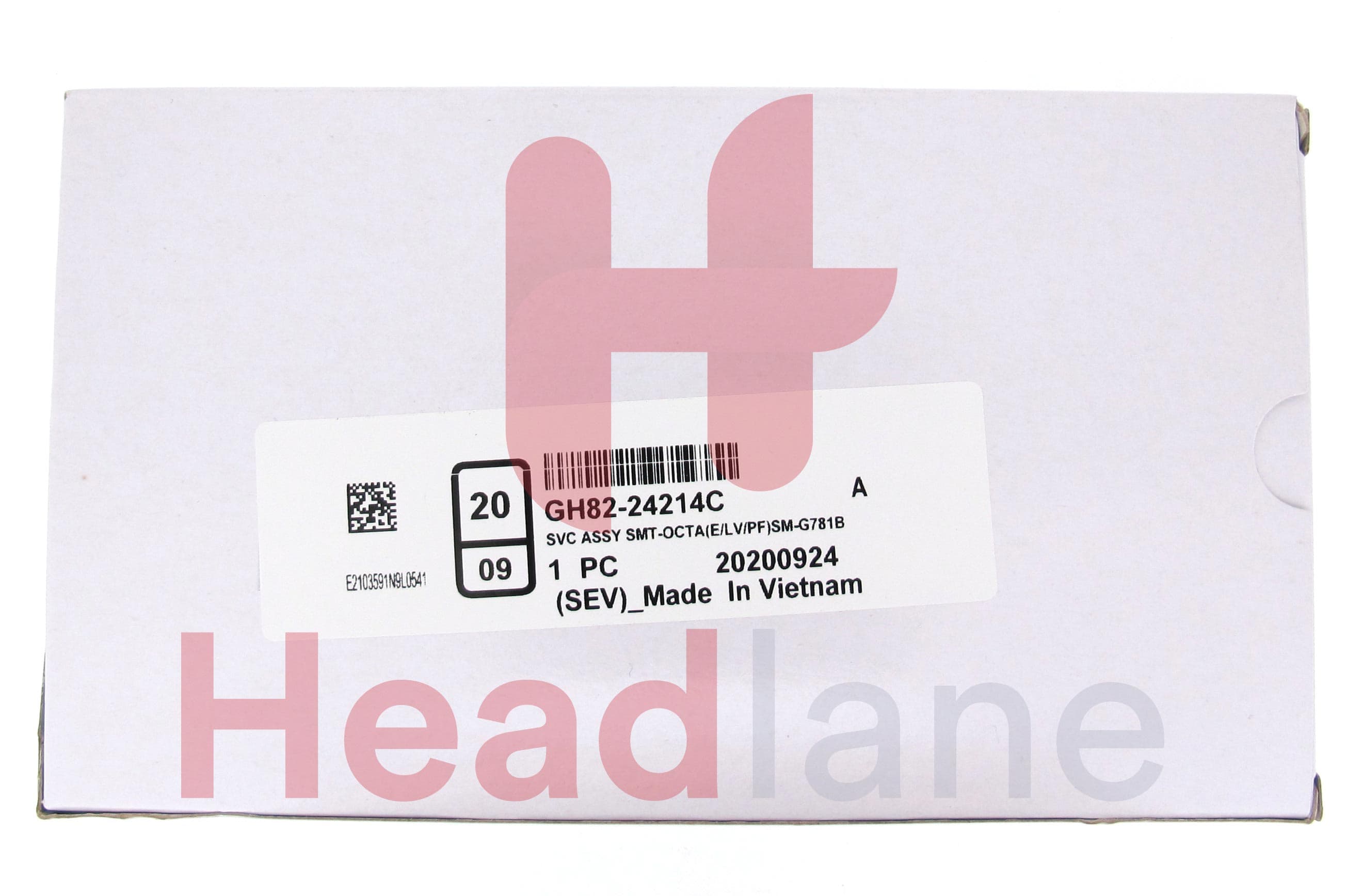 Samsung SM-G781 Galaxy S20 FE 5G LCD Display / Screen + Touch - Cloud Lavender - view 3