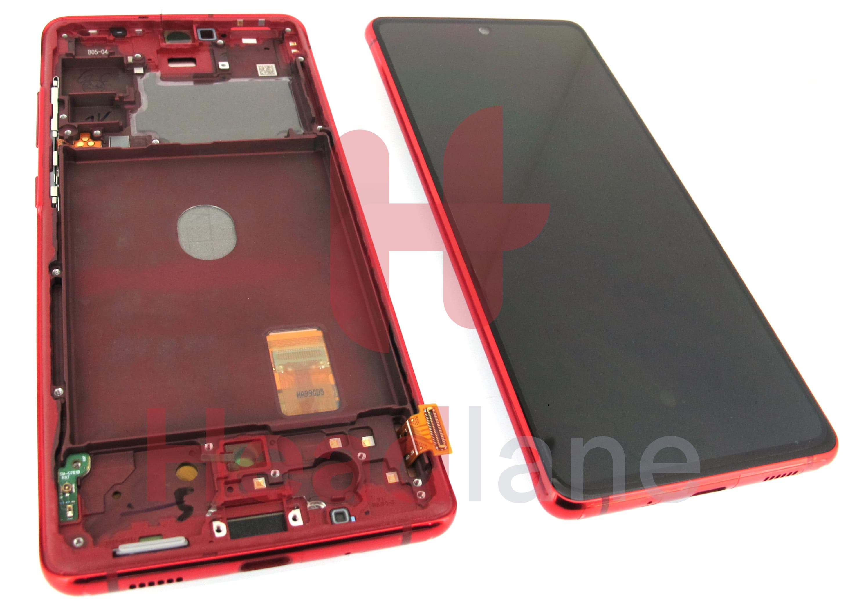 Samsung SM-G781 Galaxy S20 FE 5G LCD Display / Screen + Touch - Cloud Red - view 2