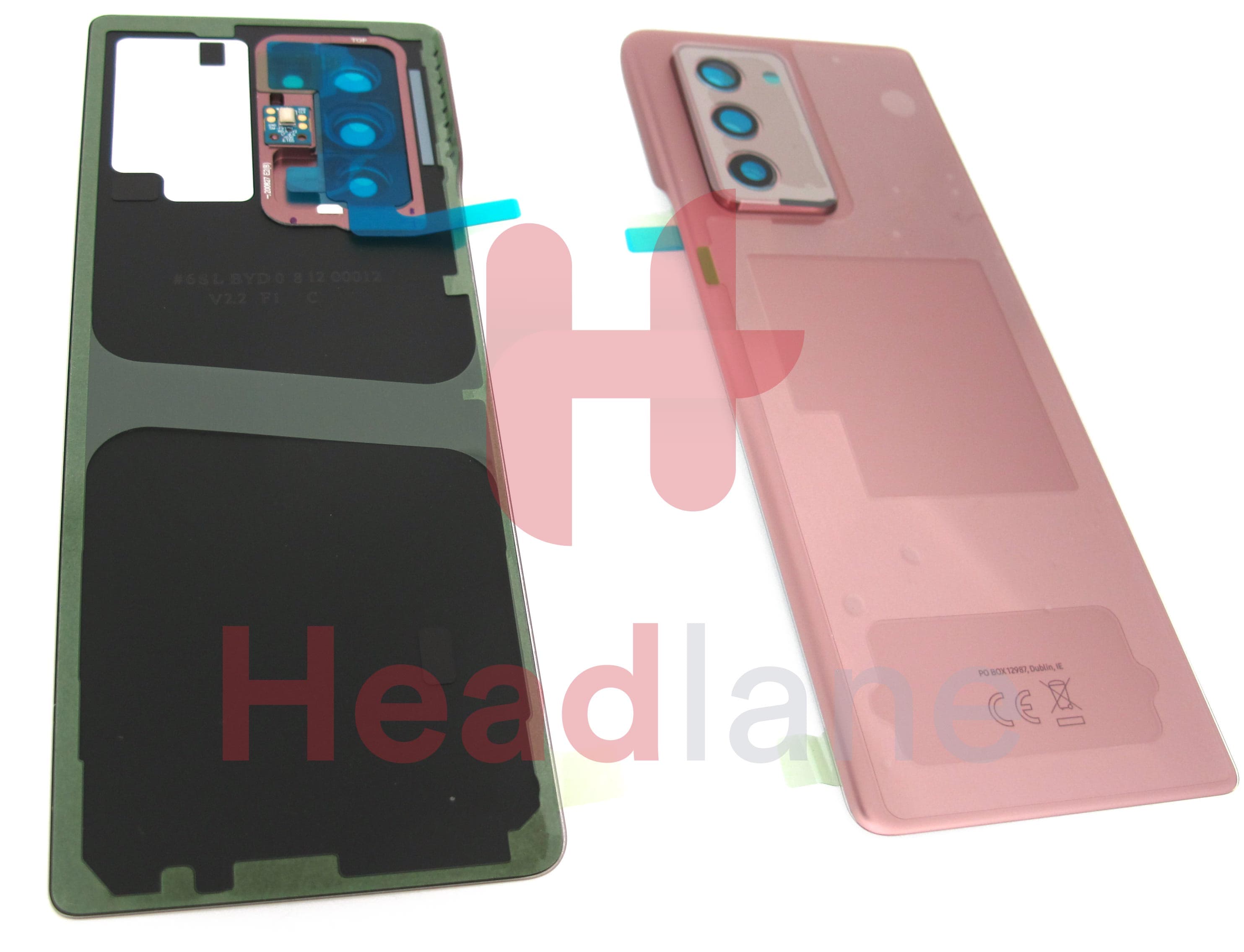 Samsung SM-F916 Galaxy Z Fold2 5G Back / Battery Cover - Mystic Bronze - view 2