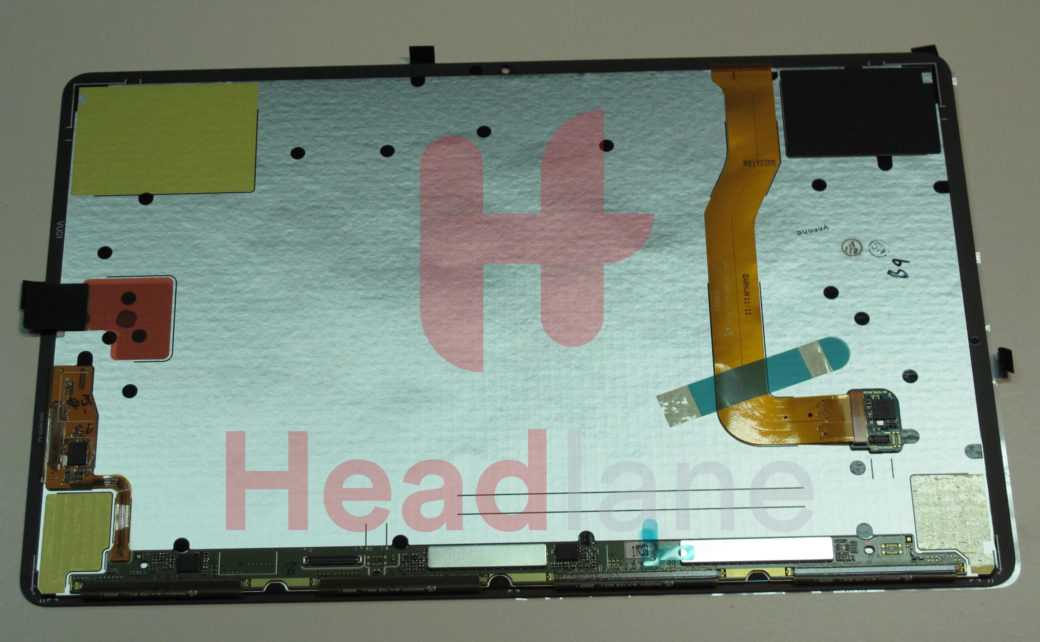 Samsung SM-T970 SM-T976 Galaxy Tab S7+ 12.4" LCD Display / Screen + Touch - view 2