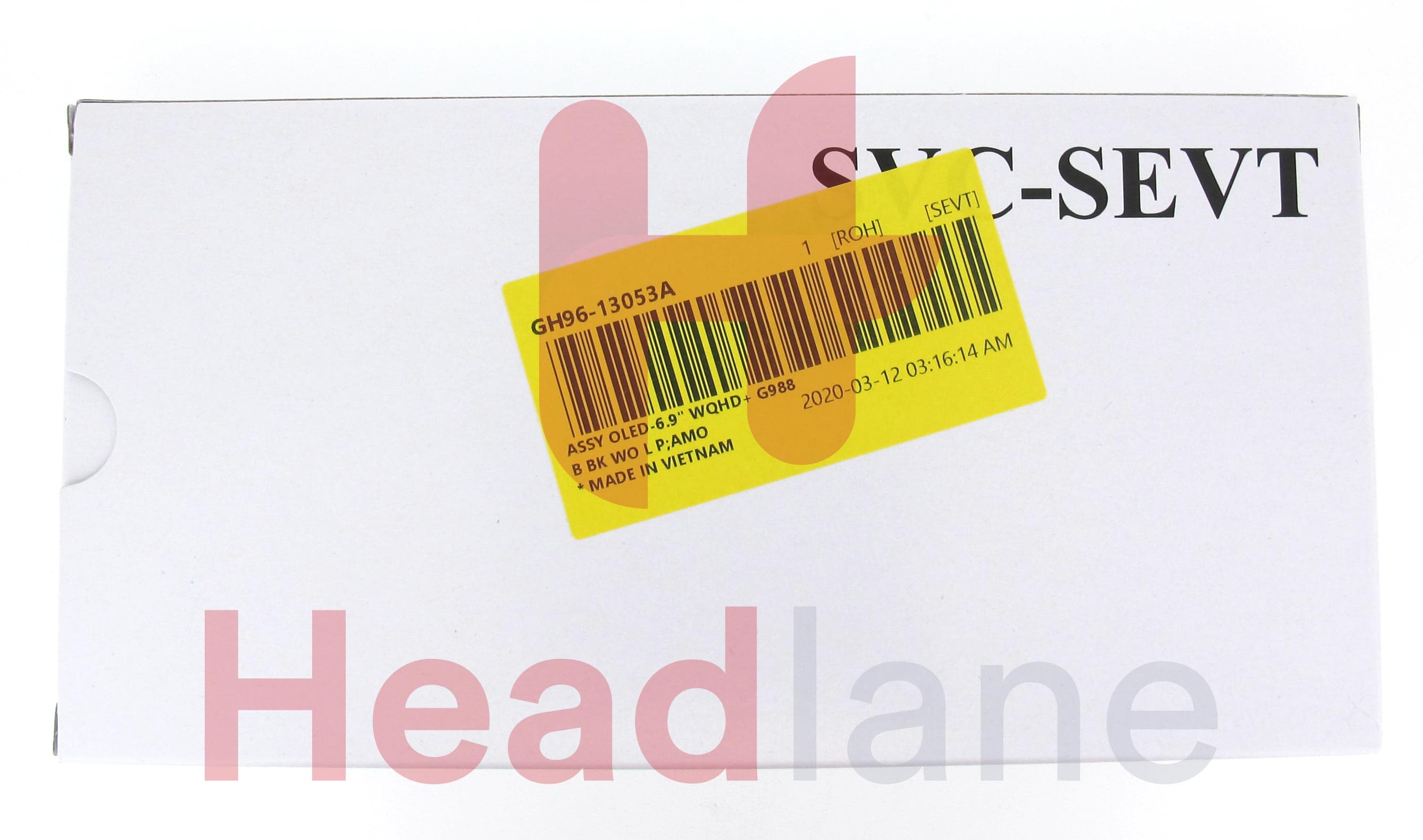 Samsung SM-G988 Galaxy S20 Ultra LCD Display / Screen + Touch (No Frame) - view 3