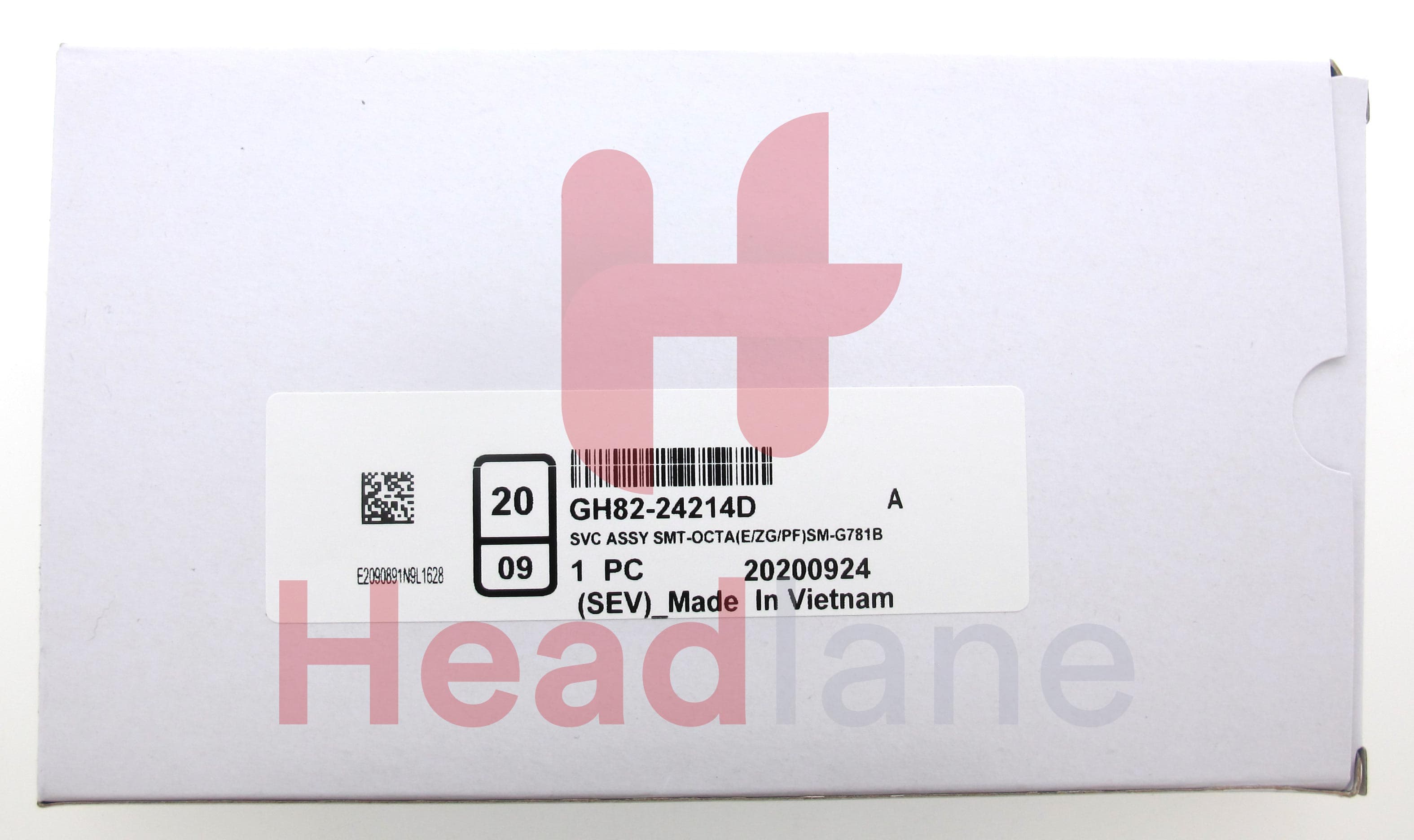 Samsung SM-G781 Galaxy S20 FE 5G LCD Display / Screen + Touch - Cloud Mint - view 3