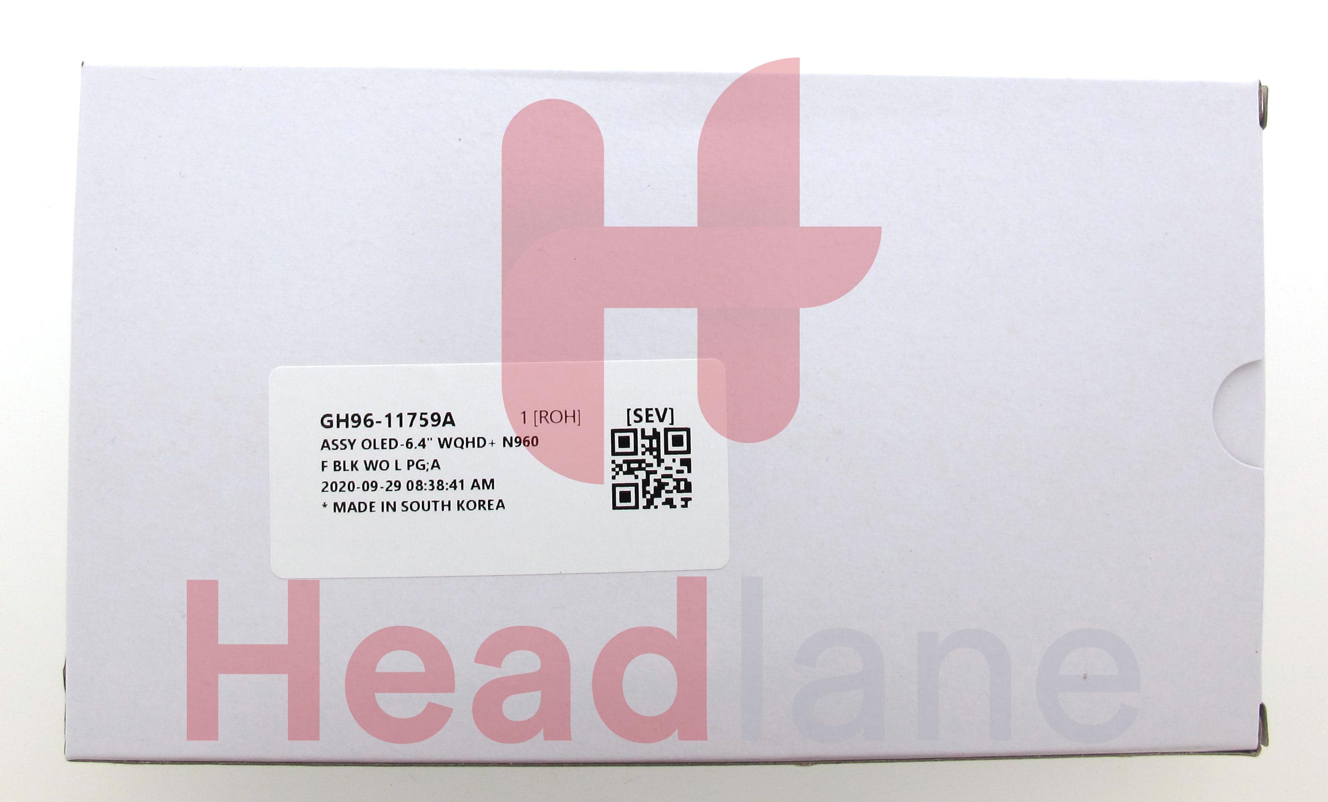 Samsung SM-N960 Galaxy Note 9 LCD Display / Screen + Touch (No Frame) - view 3