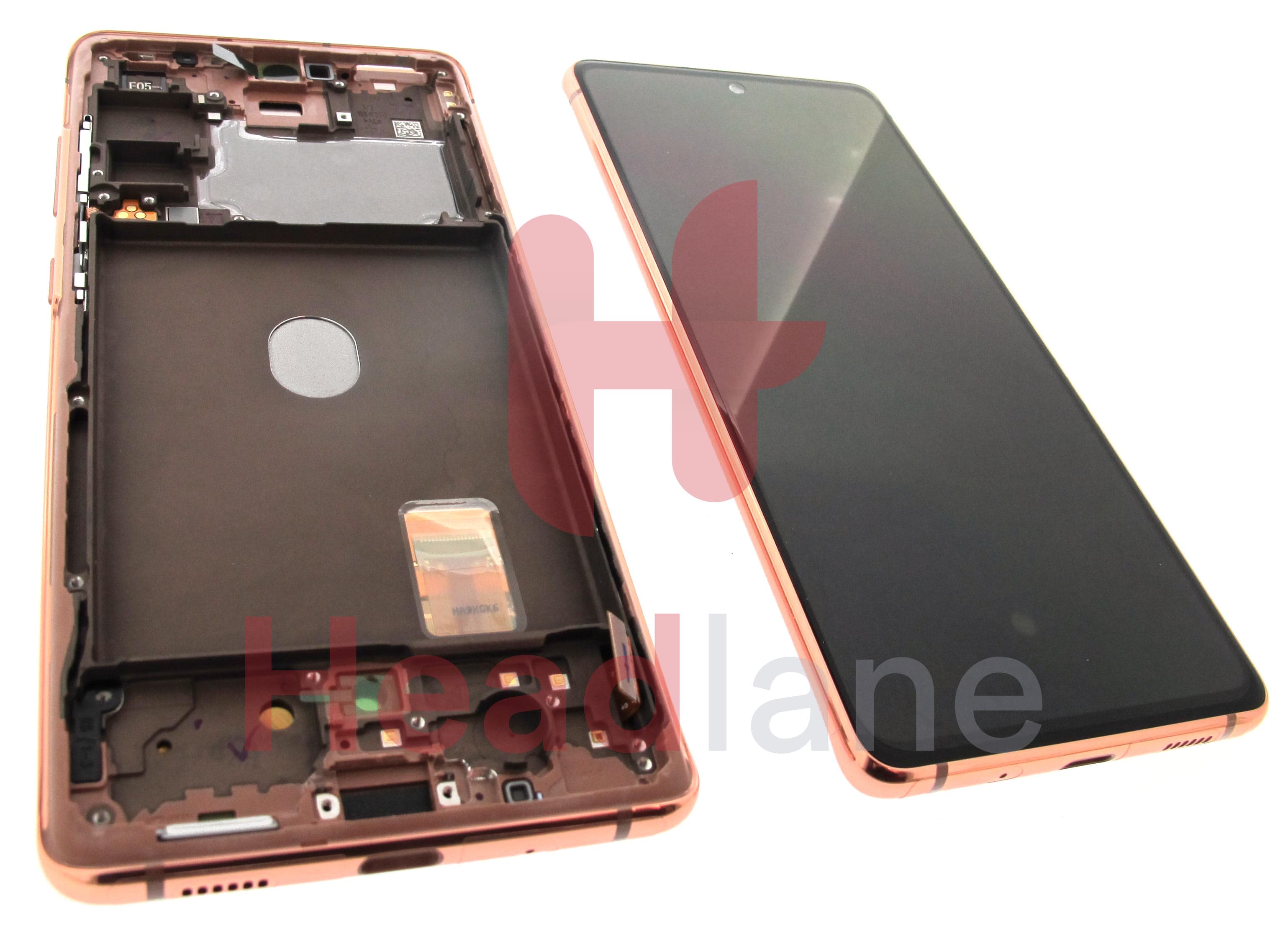Samsung SM-G780 Galaxy S20 FE 4G LCD Display / Screen + Touch - Cloud Orange - view 2