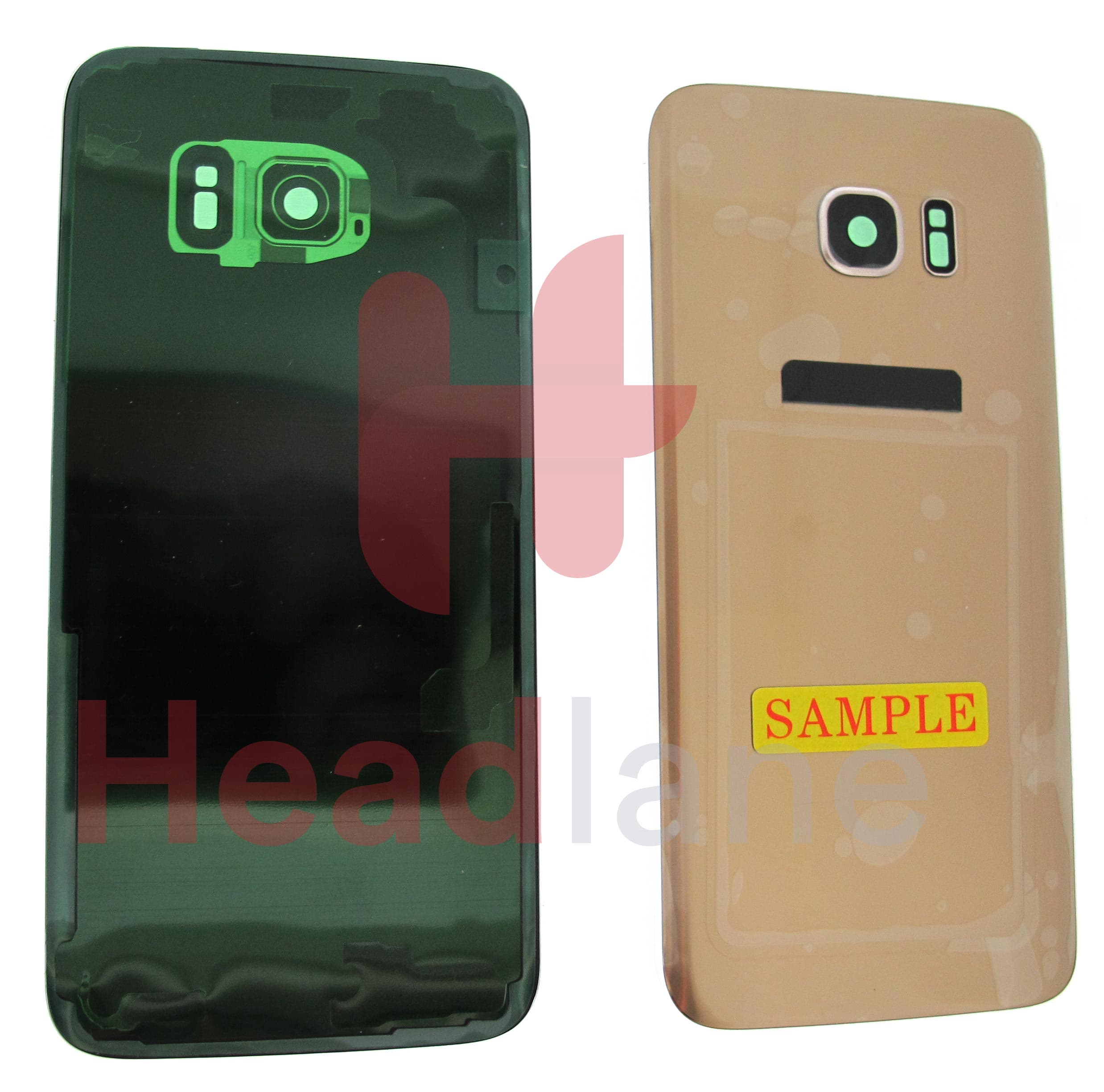 Samsung SM-G935F Galaxy S7 Edge Back / Battery Cover - Gold (USA Version) - view 3