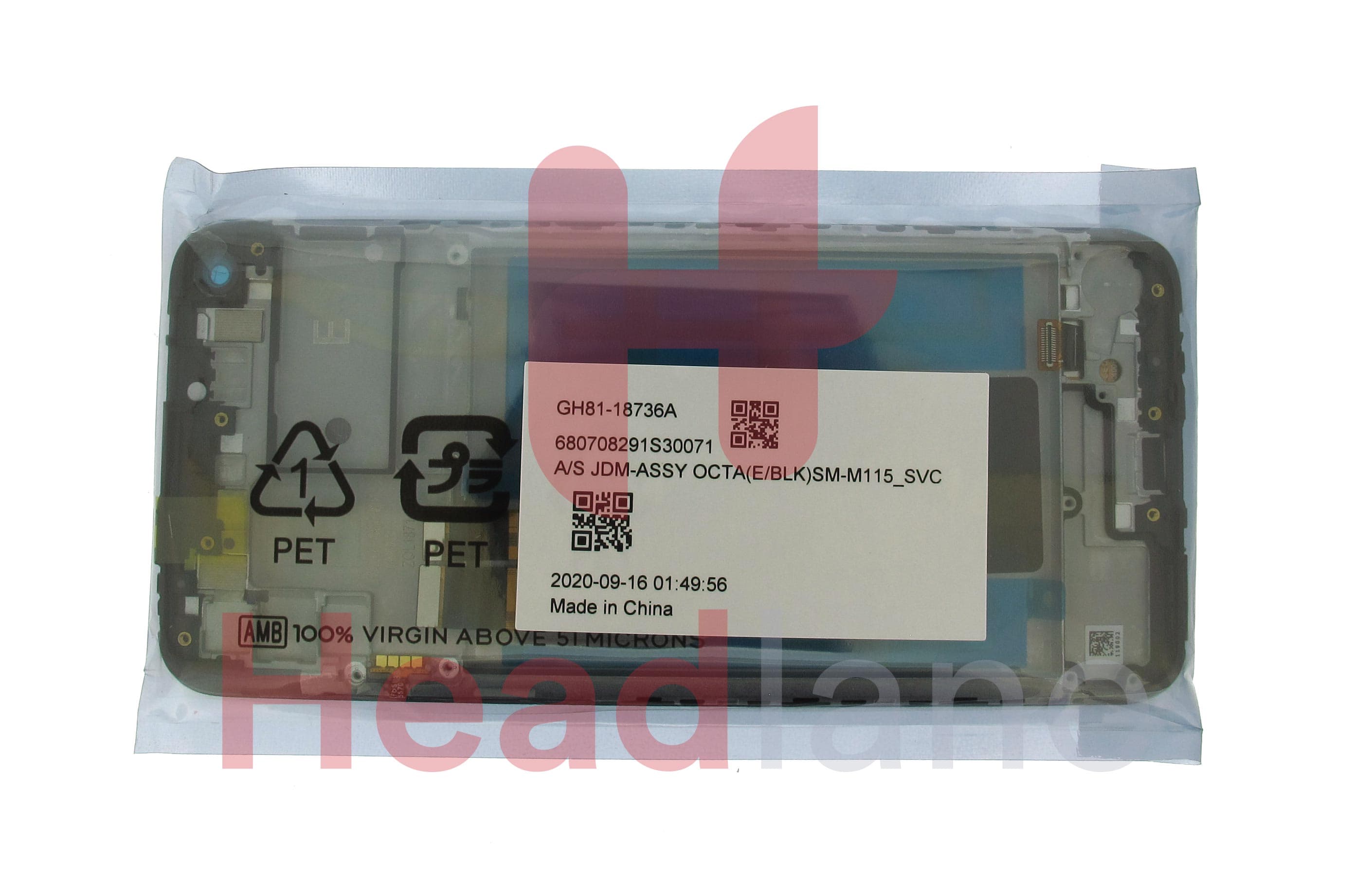 Samsung SM-M115 Galaxy M11 LCD Display / Screen + Touch - view 4