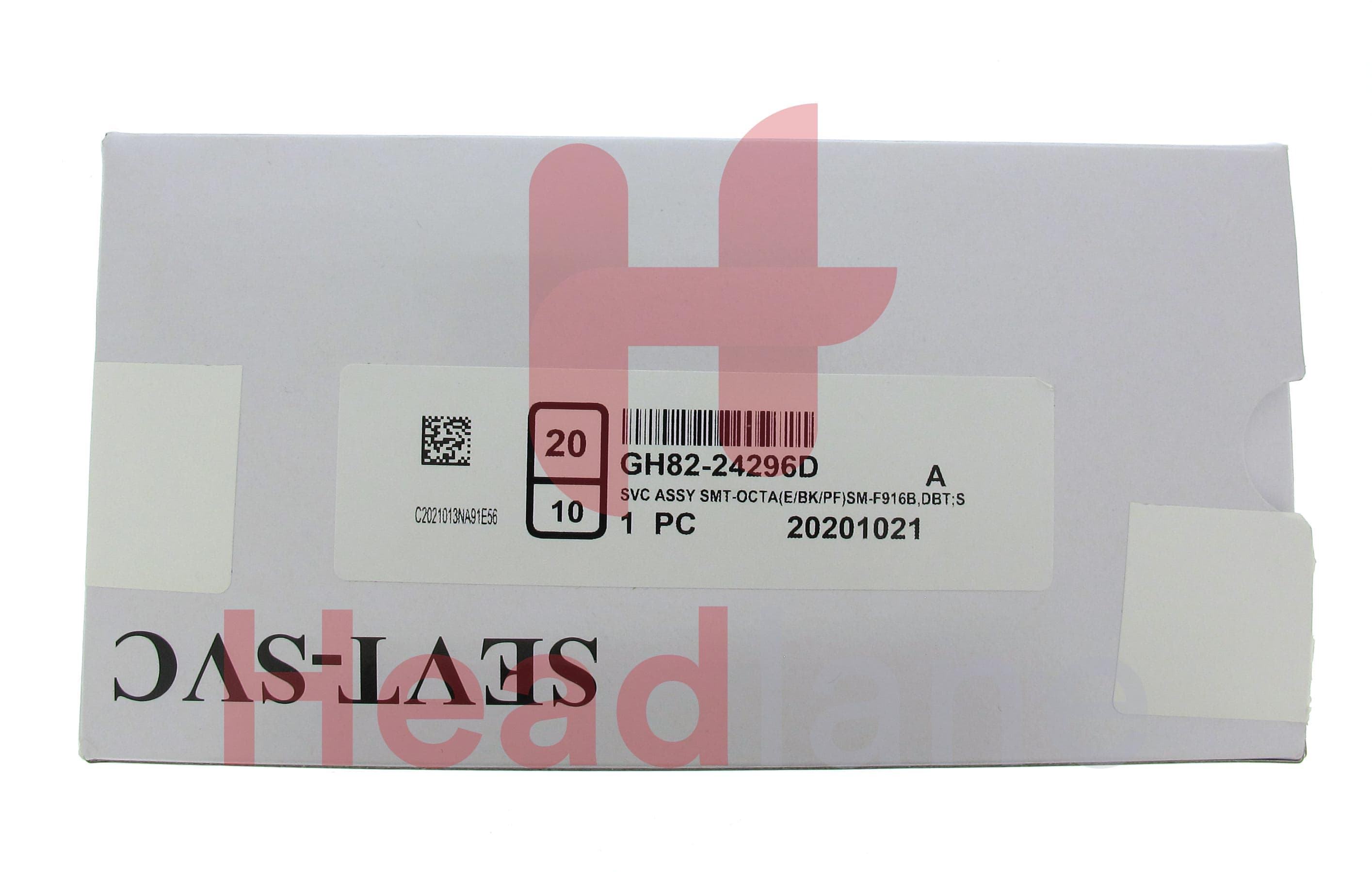 Samsung SM-F916 Galaxy Z Fold2 5G LCD Display / Screen + Touch - Mystic Black (Blue Hinge) - view 4