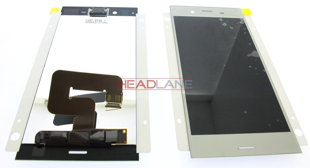Sony G8341 G8342 Xperia XZ1 LCD Display / Screen + Touch - Silver - view 2
