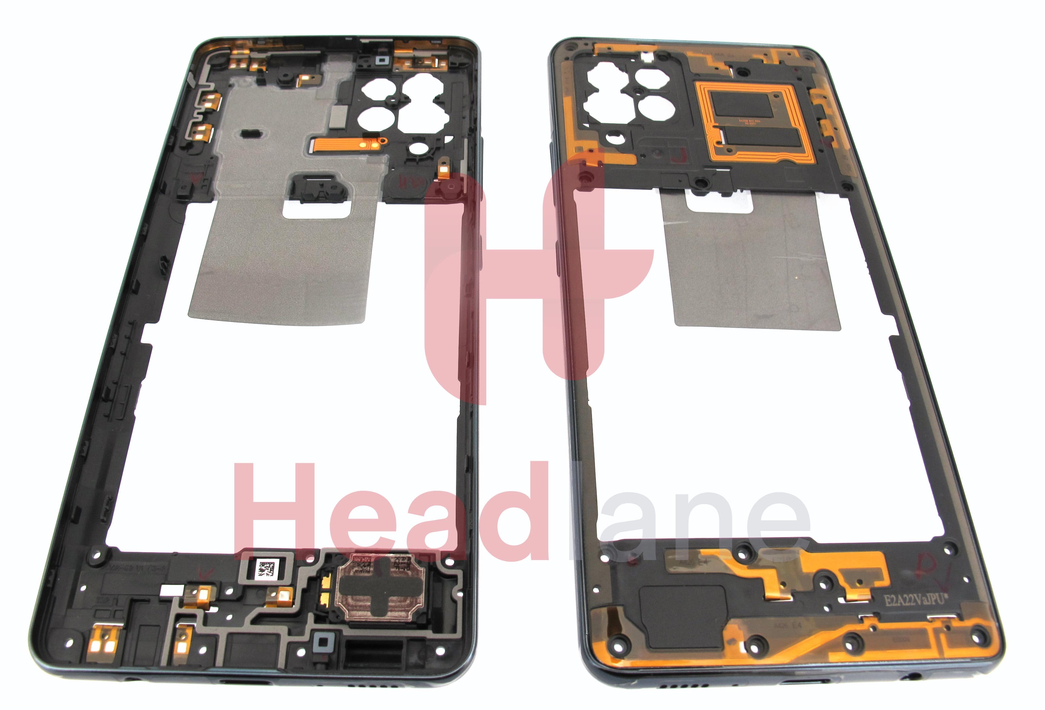 Samsung SM-A426 Galaxy A42 5G Middle Cover / Chassis - Black - view 2