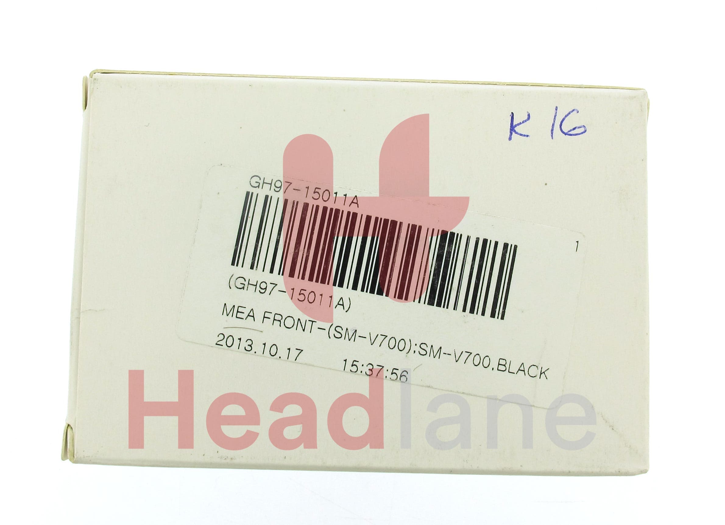 Samsung SM-V700 Galaxy Gear LCD Display / Screen + Touch - Black - view 2