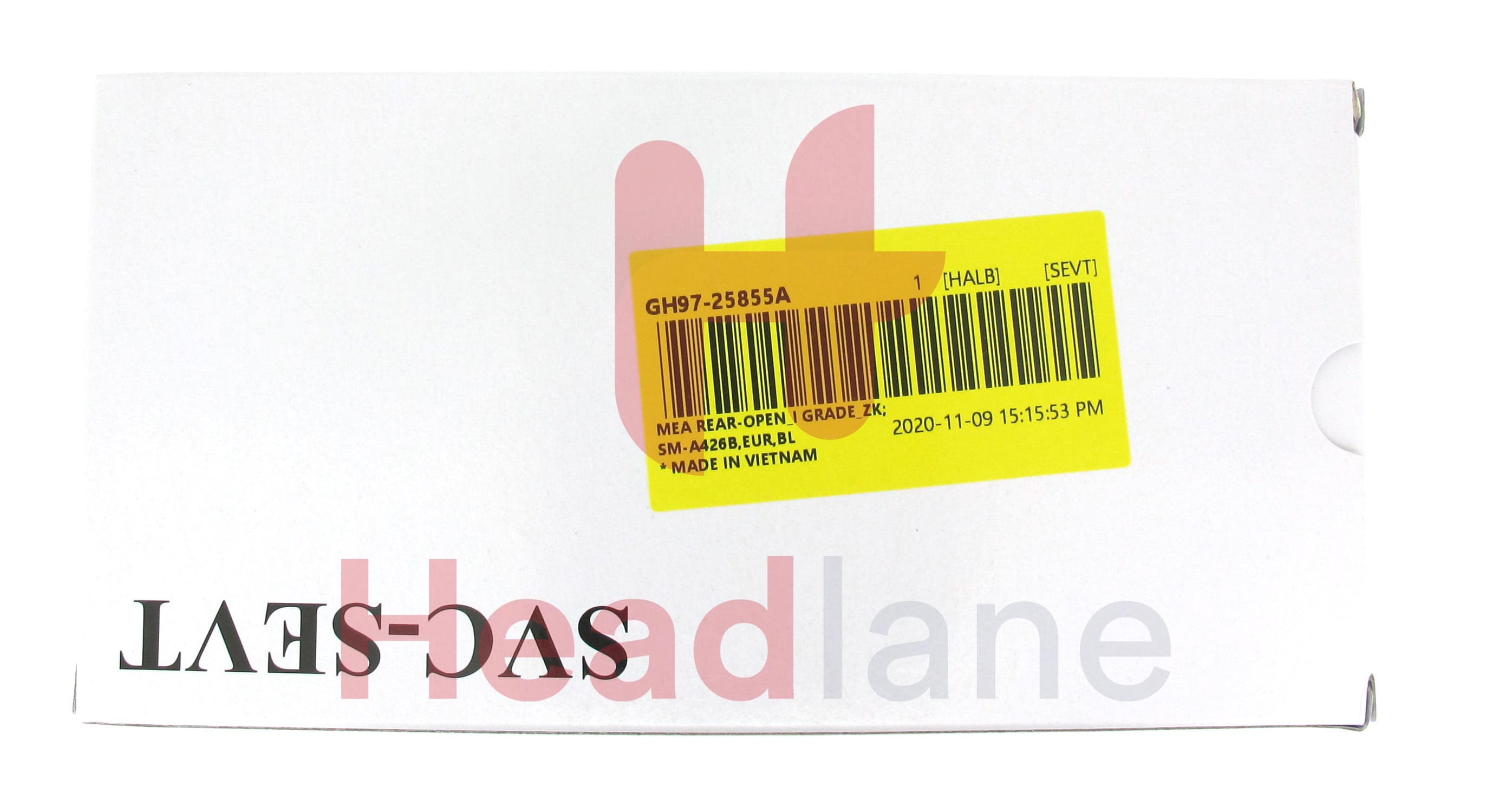 Samsung SM-A426 Galaxy A42 5G Middle Cover / Chassis - Black - view 3