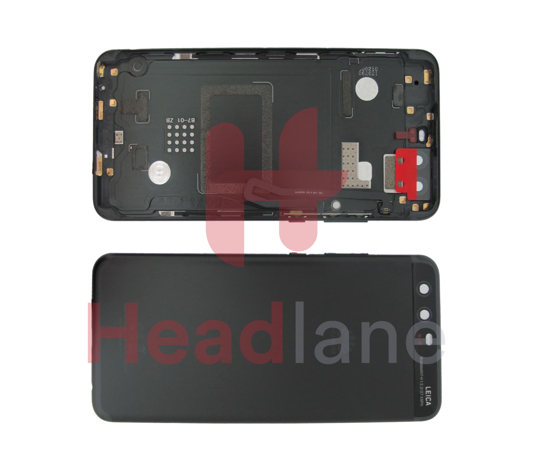 Huawei P10 Back / Battery Cover - Black - view 2