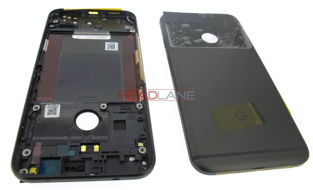 Google Pixel XL G-2PW2200 Battery / Back Cover - Black - view 2