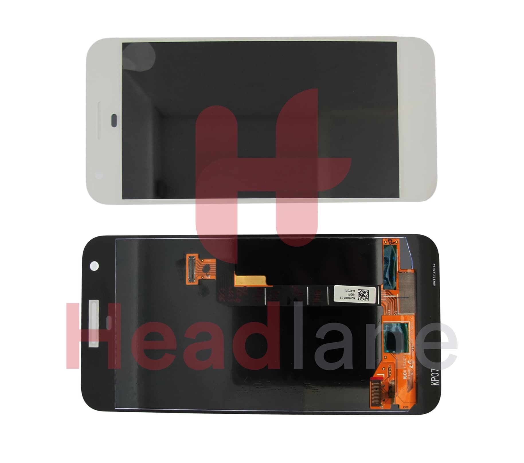 Google Pixel G-2PW4200 LCD Display / Screen + Touch - Really Blue - view 2